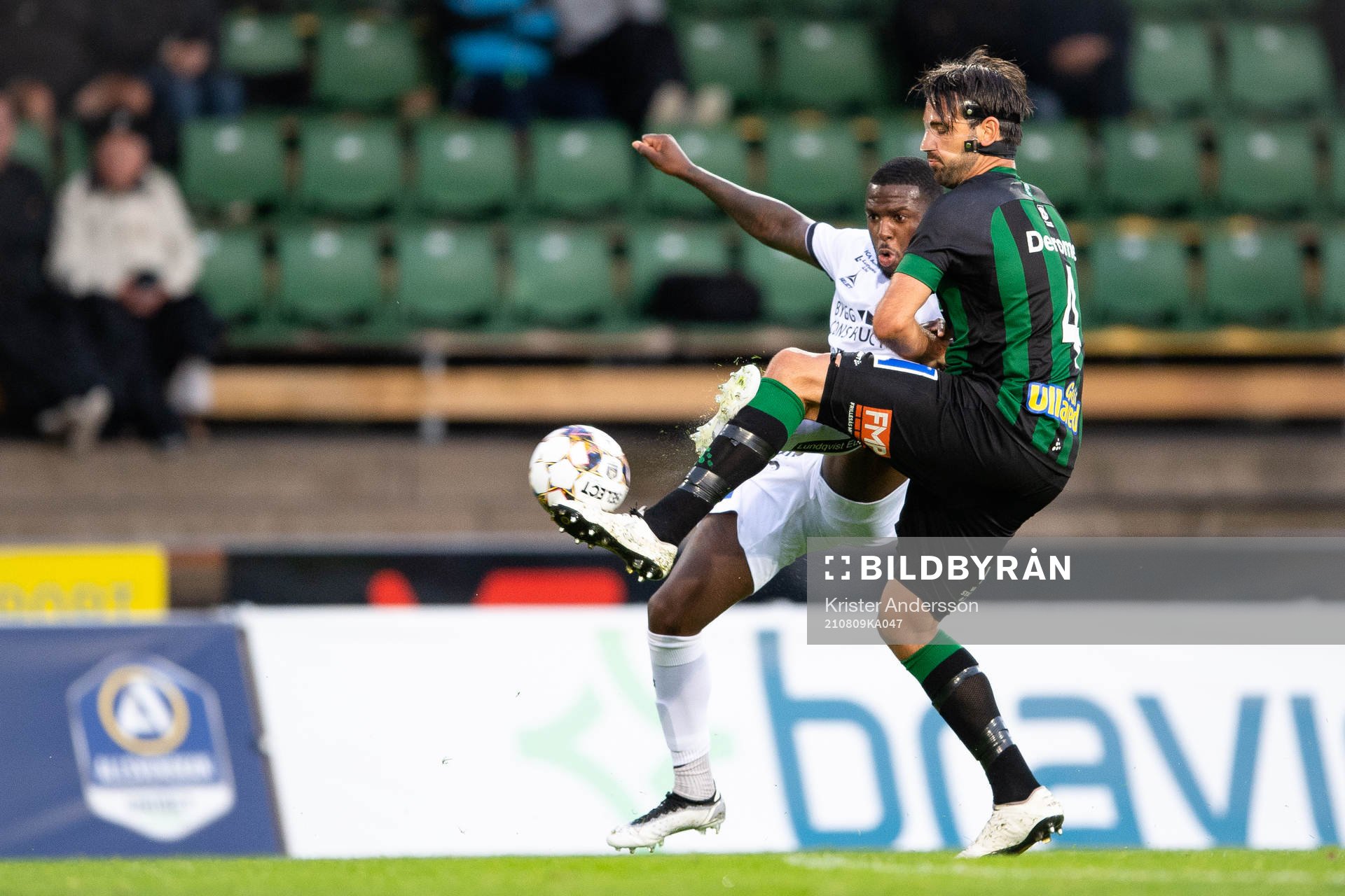 Sirius Christian Kouakou och Varbergs Oliver Stanisic