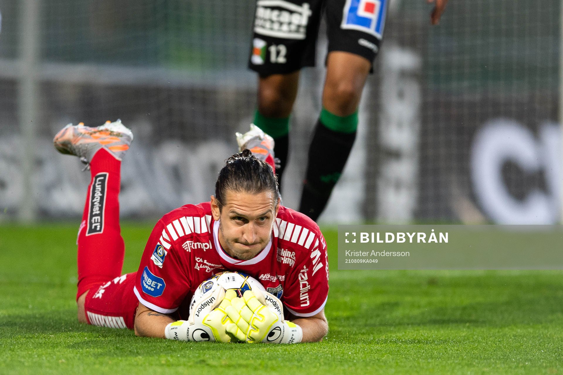 Sirius målvakt David Mitov Nilsson