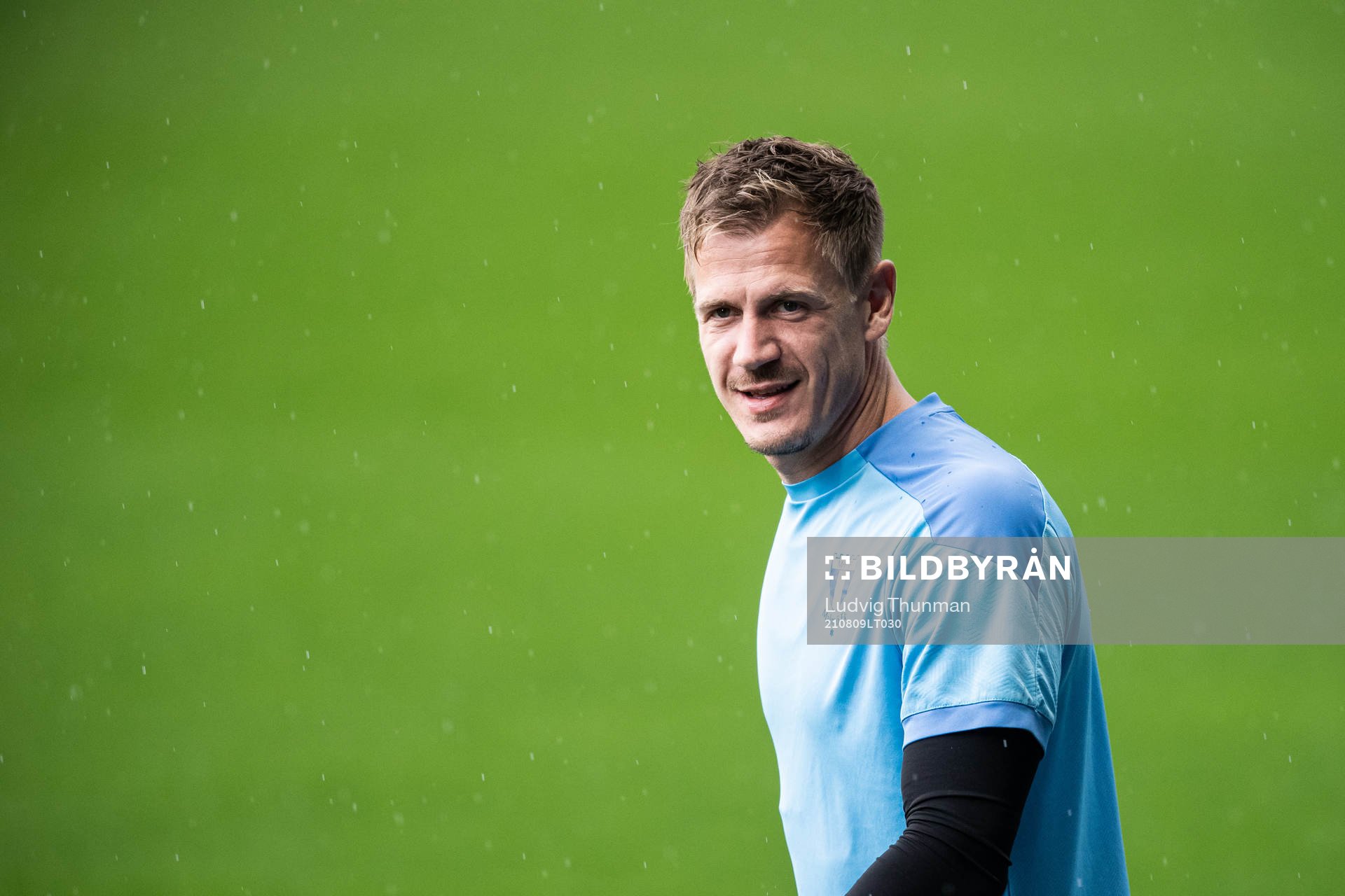 Goalkeeper Johan Dahlin