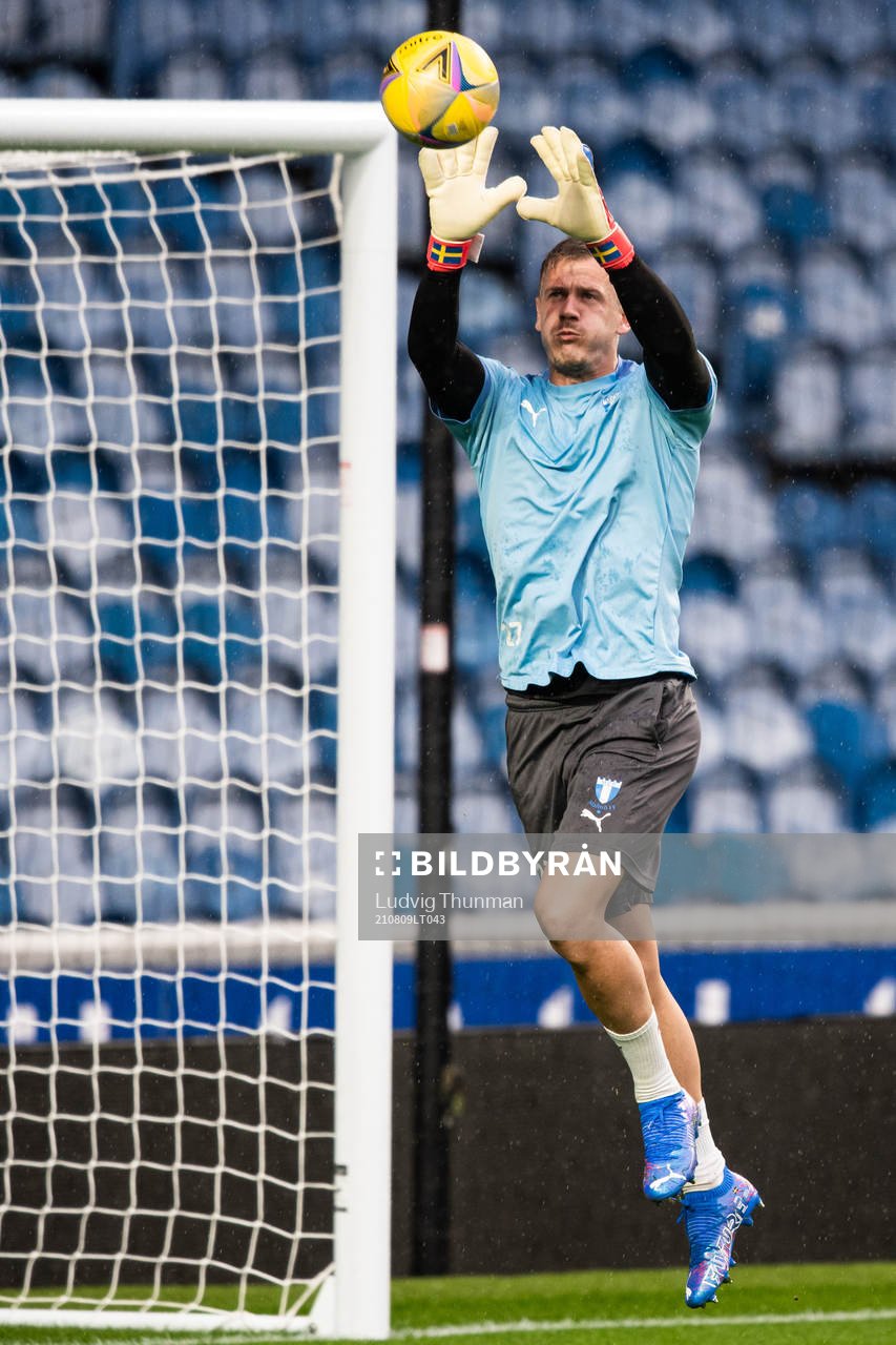 Goalkeeper Johan Dahlin