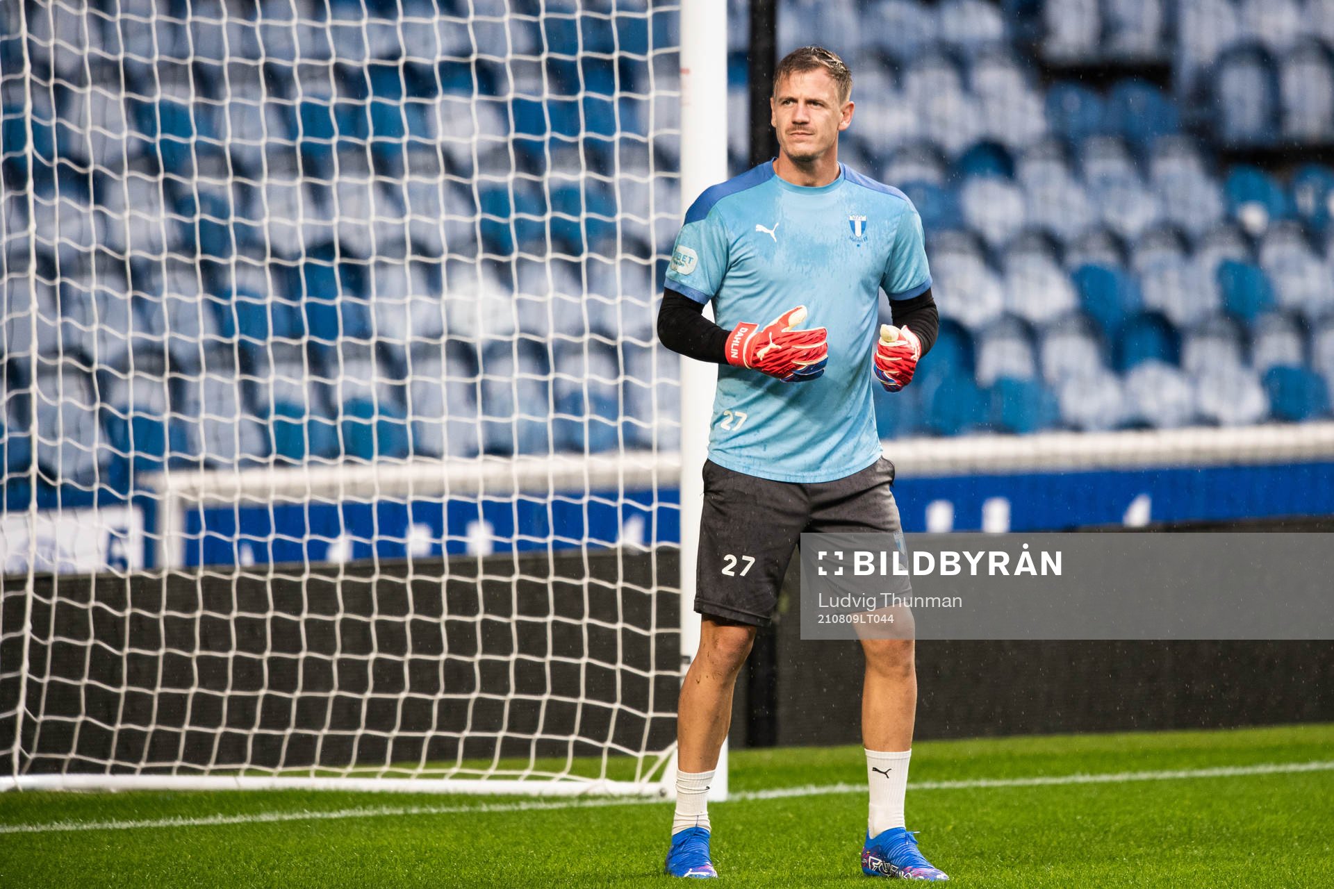 Goalkeeper Johan Dahlin