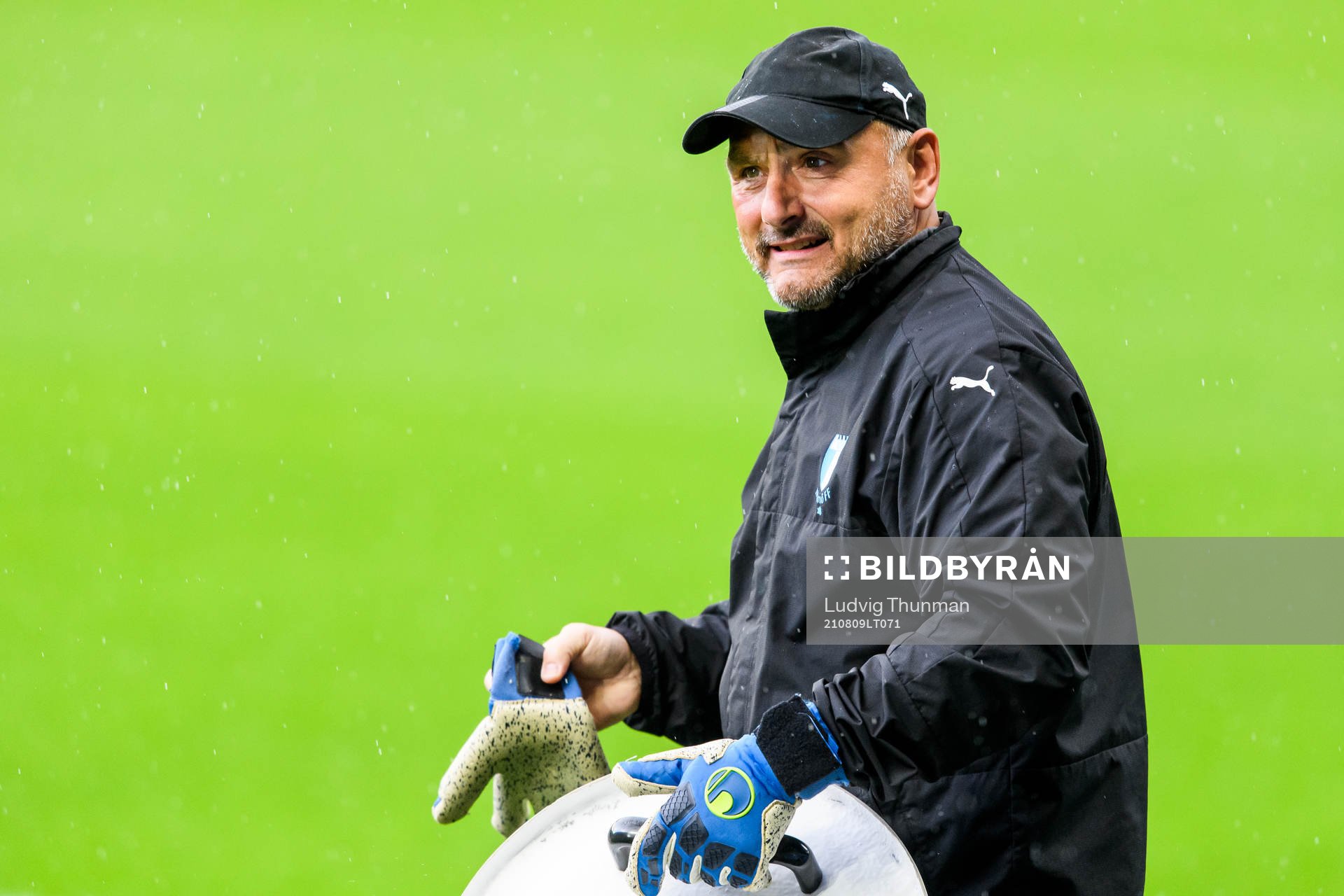 Goalkeeper coach Jonnie Fedel of Malmö FF