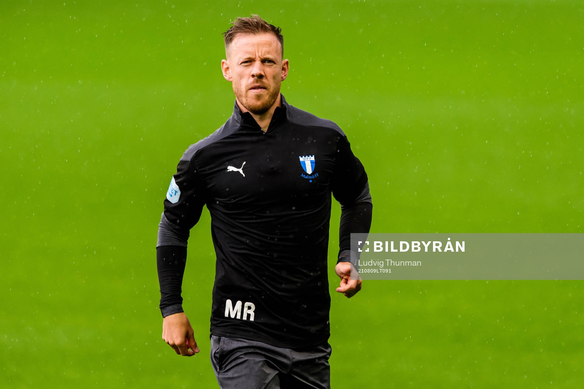 Physio Mark Read of Malmö FF