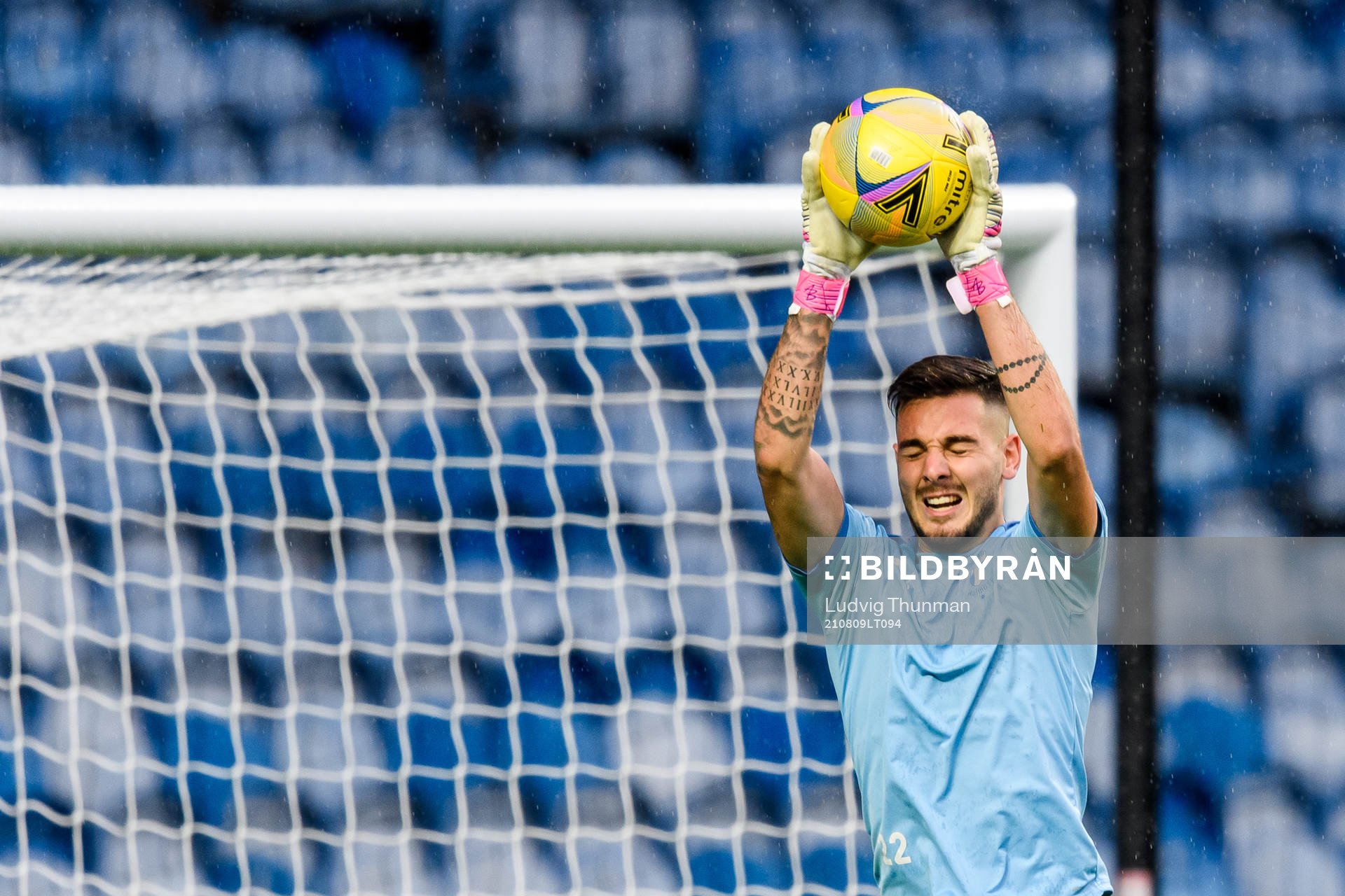 Goalkeeper Marko Johansson of Malmö FF