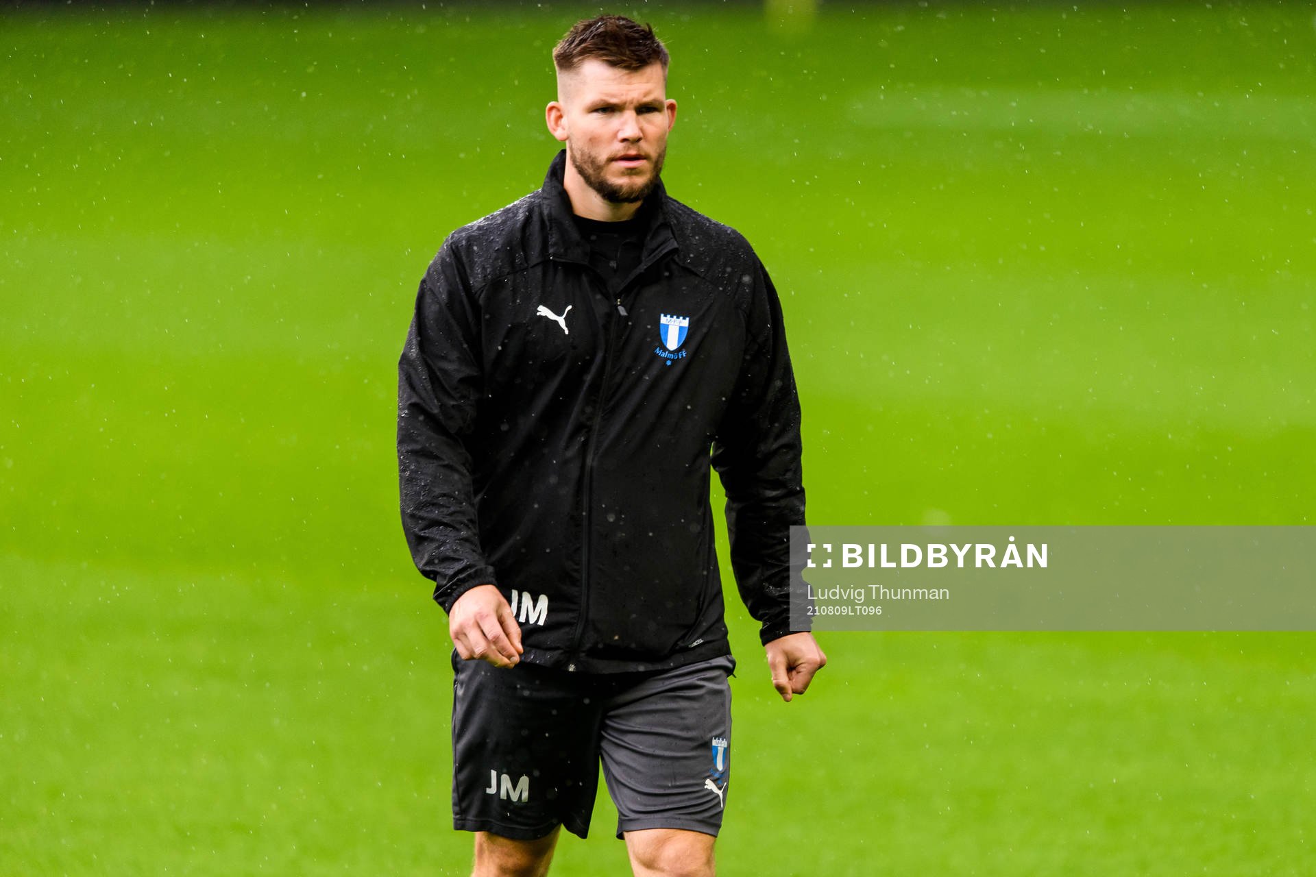 Physio Jamie Mackay of Malmö FF