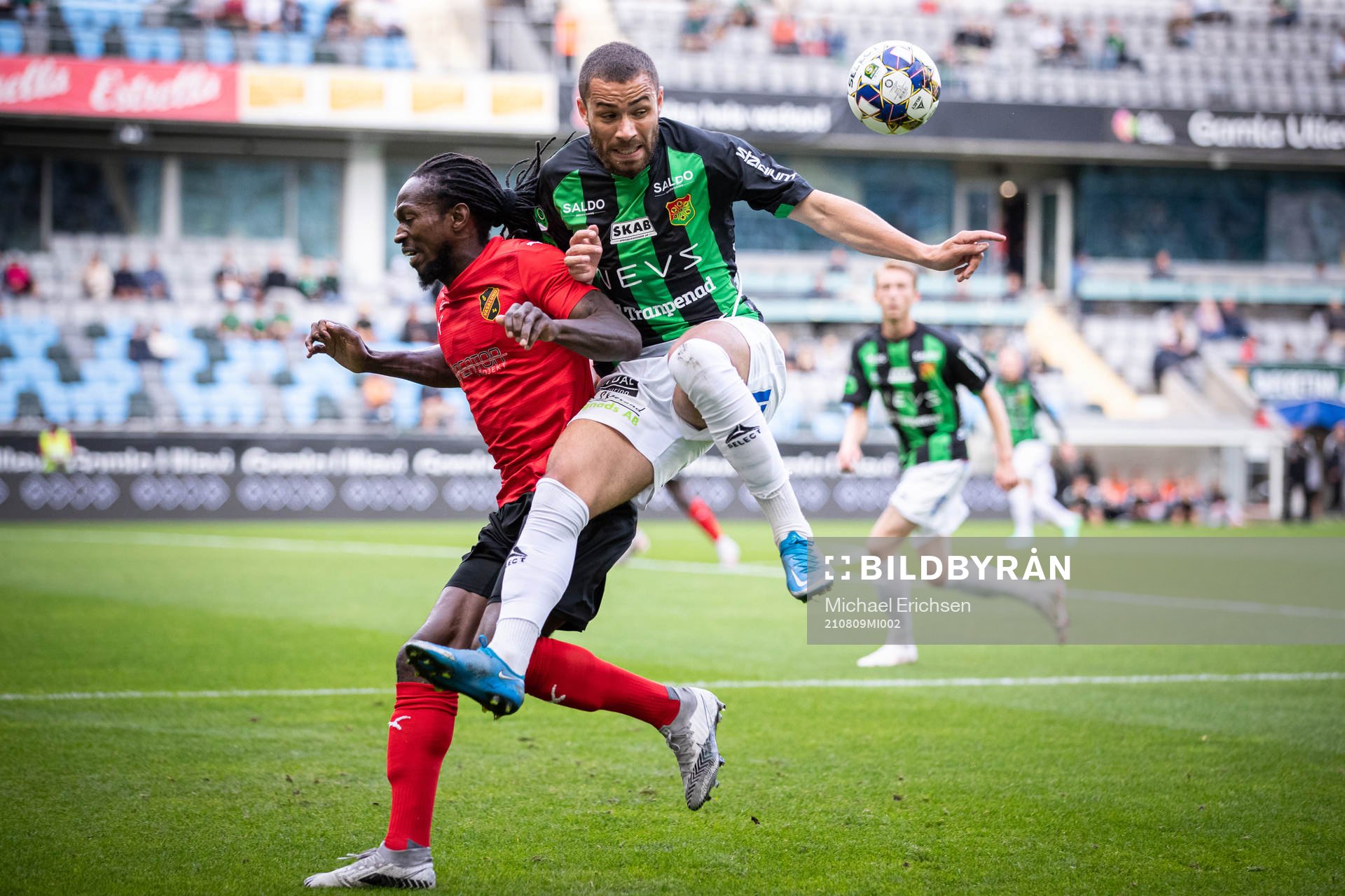 Vasalunds Kebba Ceesay och GAIS Malkolm Moenza