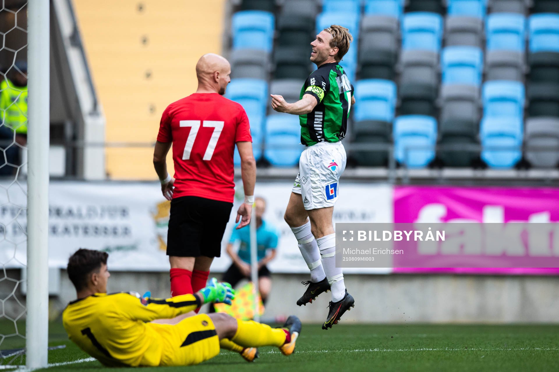 GAIS August Wängberg jublar