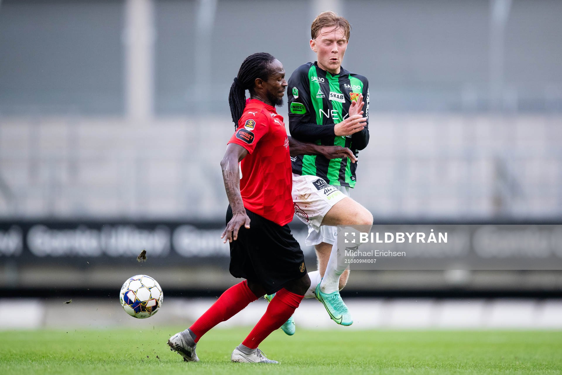 Vasalunds Kebba Ceesay och GAIS Adam Egnell
