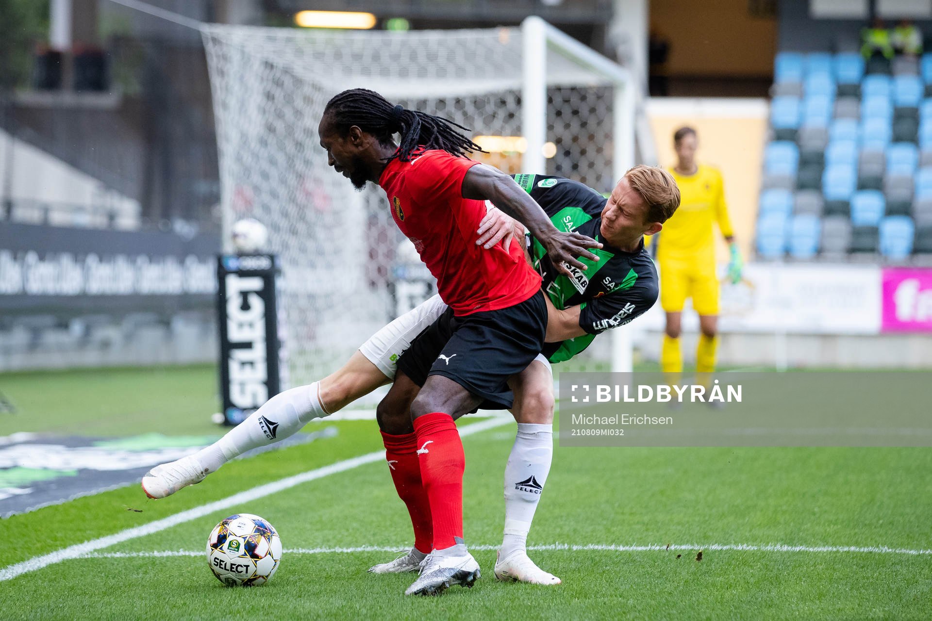 Vasalunds Kebba Ceesay och GAIS Julius Lindberg