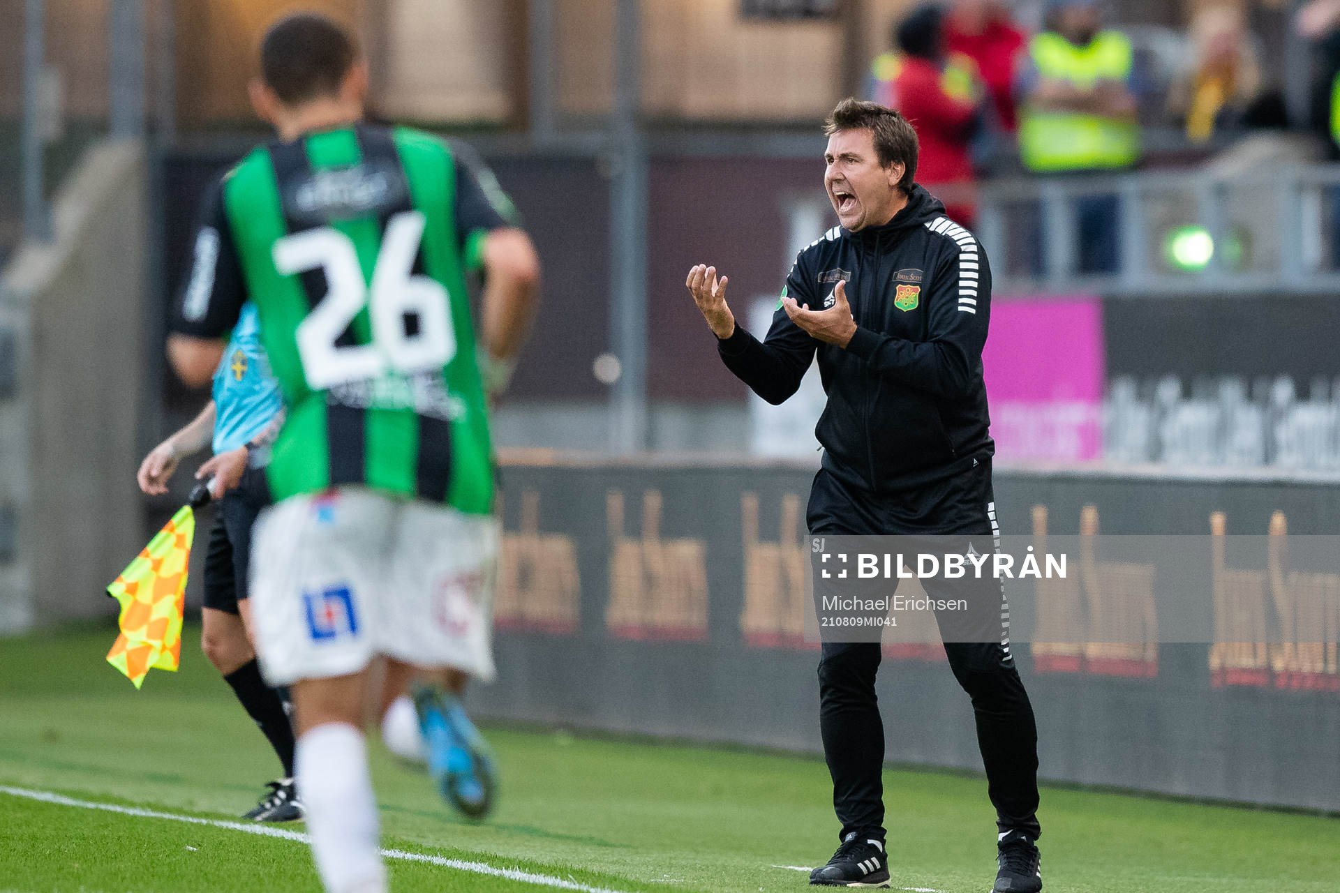 GAIS tränare Stefan Jacobsson