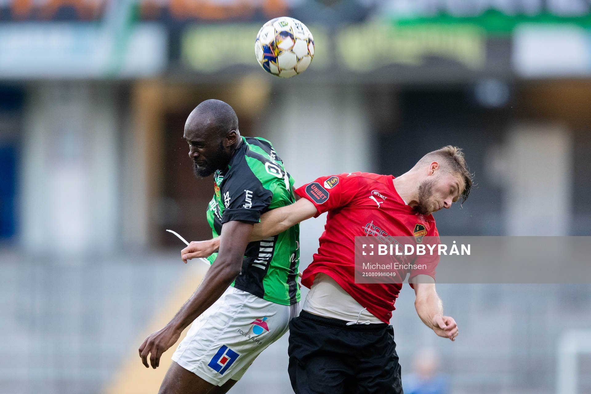 GAIS Boris Lumbana och Vasalunds Alexander Pellarin