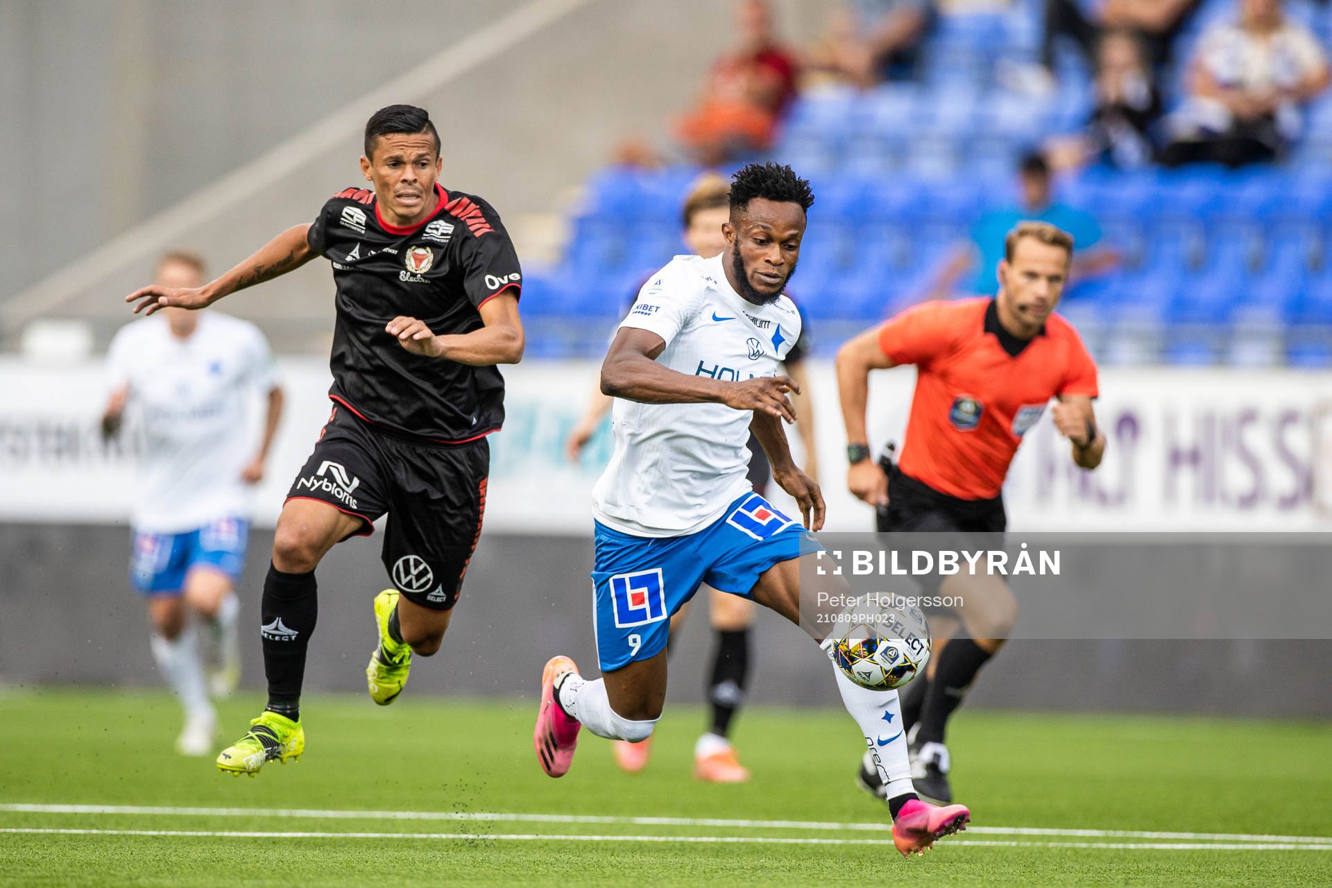 Kalmars Romario Pereira Sipiao och IFK Norrköpings Samuel