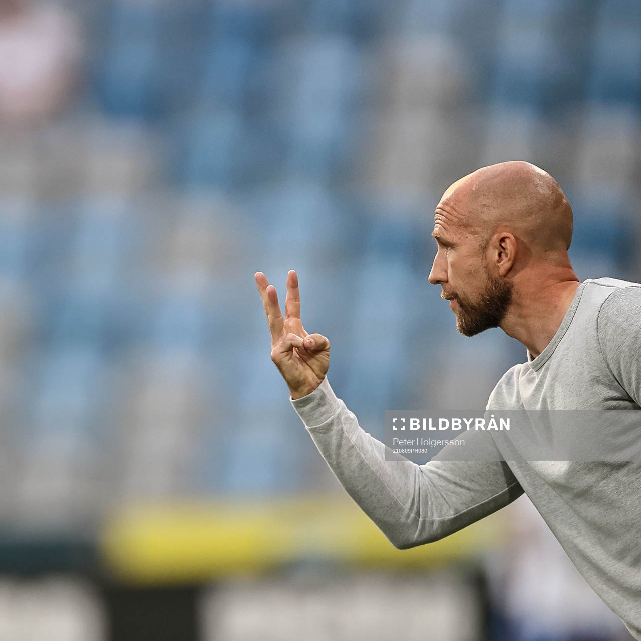 Kalmars tränare Henrik Rydström