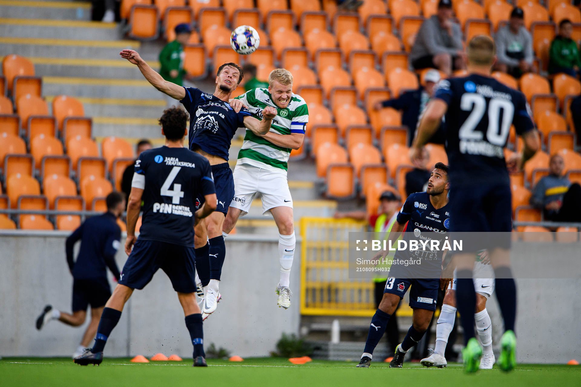 Akropolis Erik Figueroa och Västerås Simon Johansson