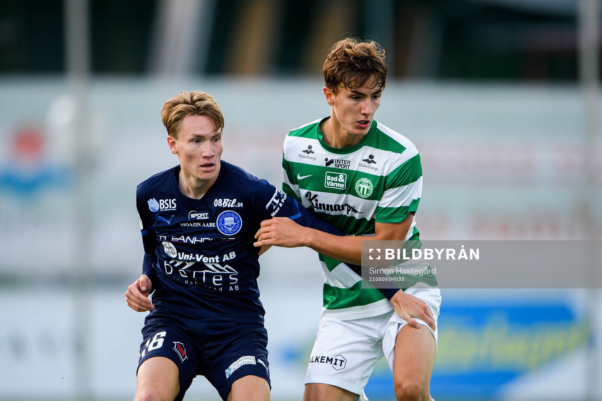 Akropolis Marcus Burman och Västerås Jonas Hellgren