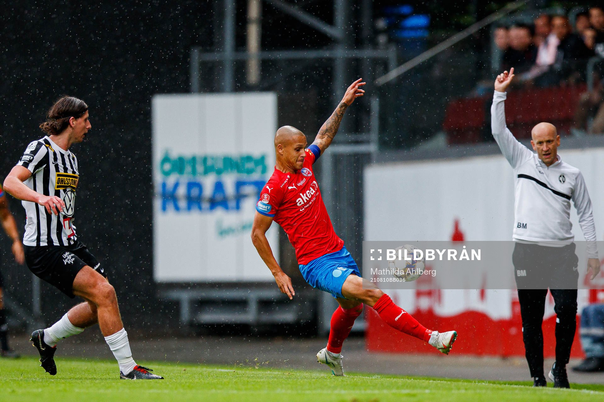 Landskronas Andreas Murbeck och Helsingborgs Anthony van