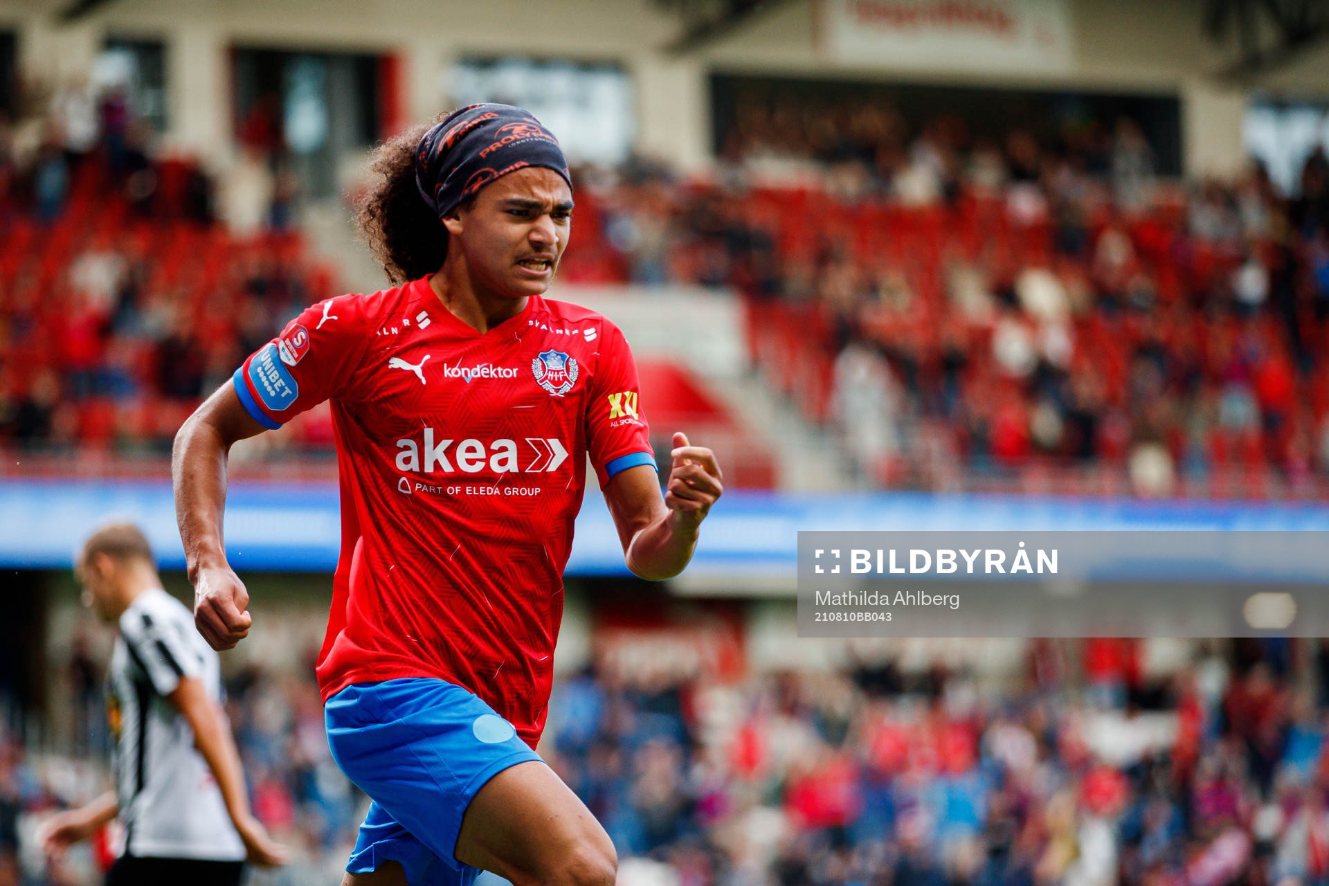 Helsingborgs Adam Kaied jublar