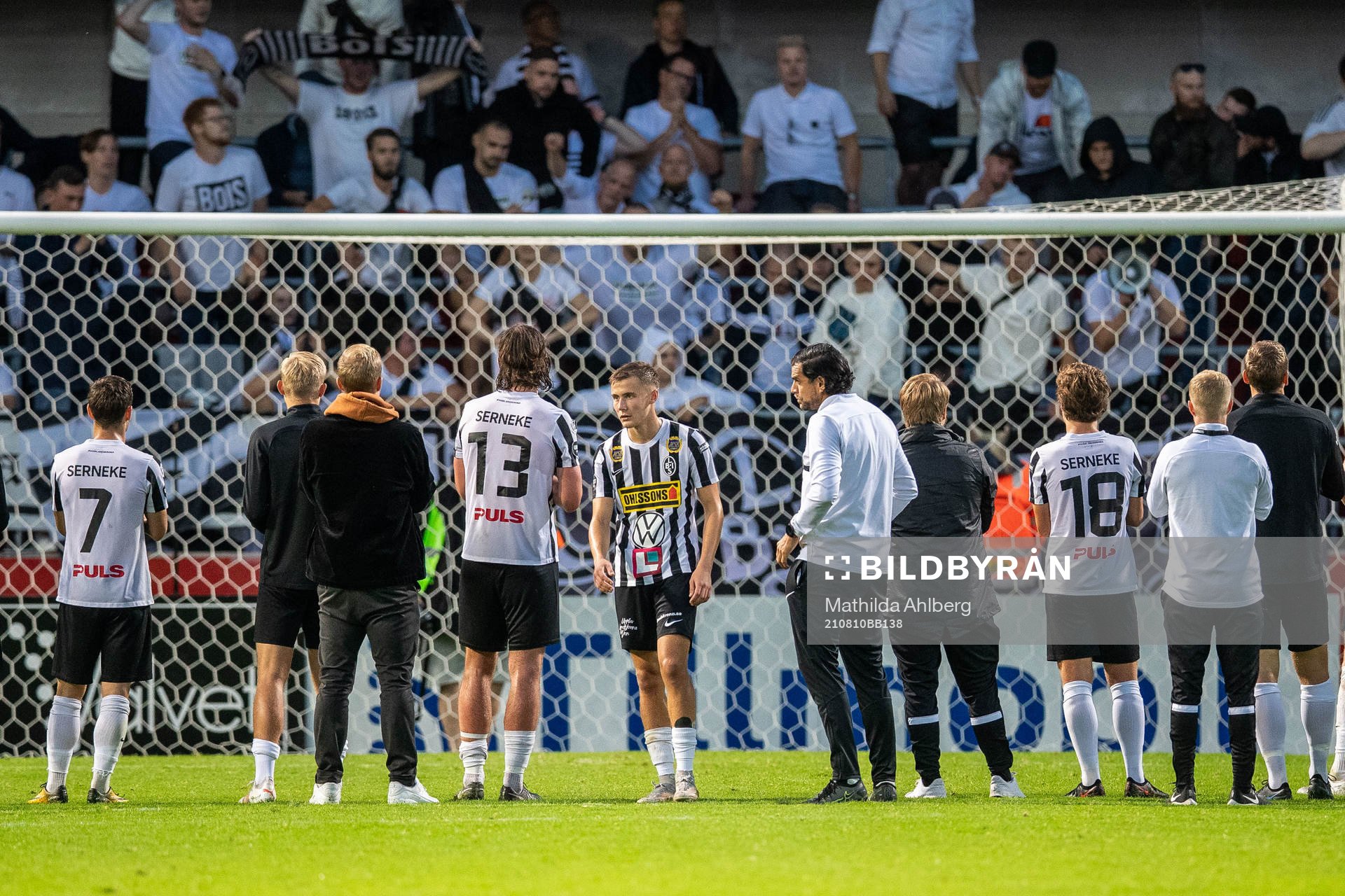 Landskronas spelare deppar