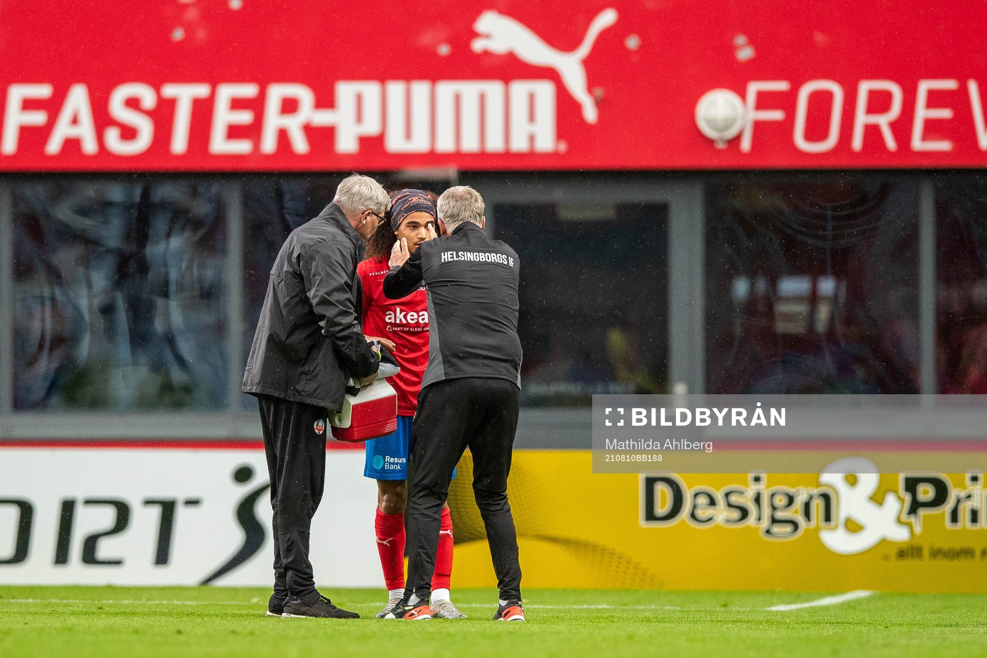 Helsingborgs Adam Kaied undersöks