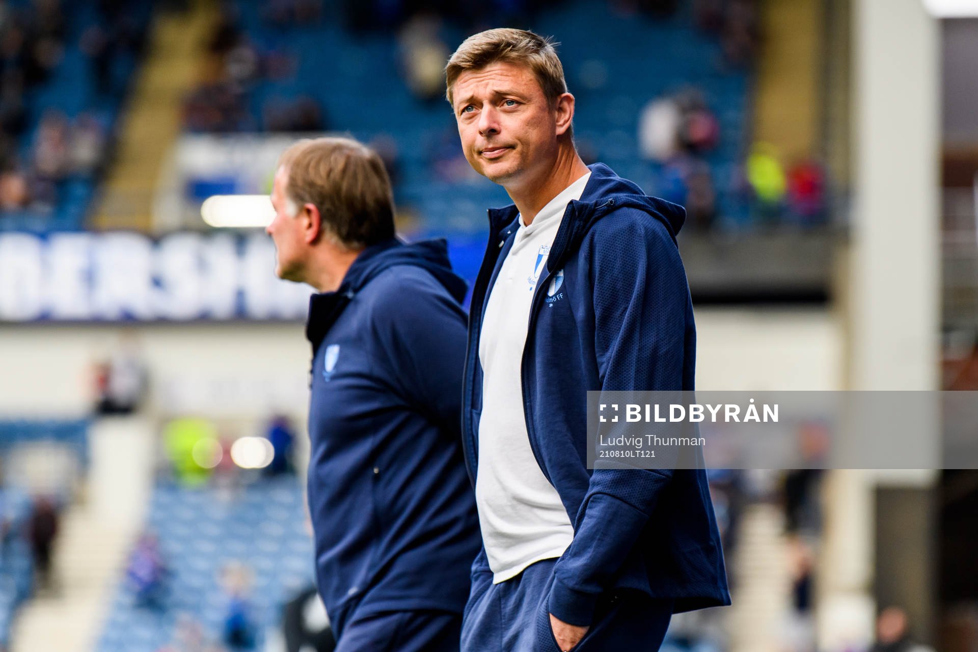 Jon Dahl Tomasson, head coach of Malmö FF ahead the UEFA
