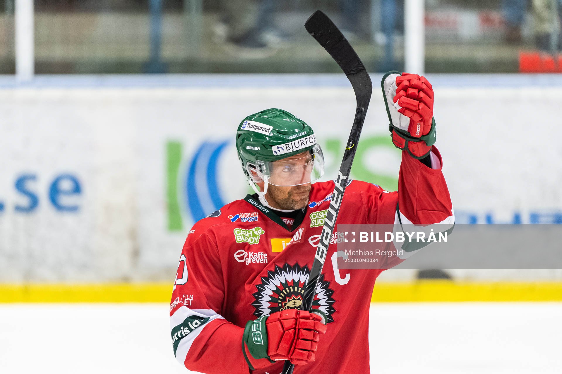 Frölundas Joel Lundqvist tackar publiken