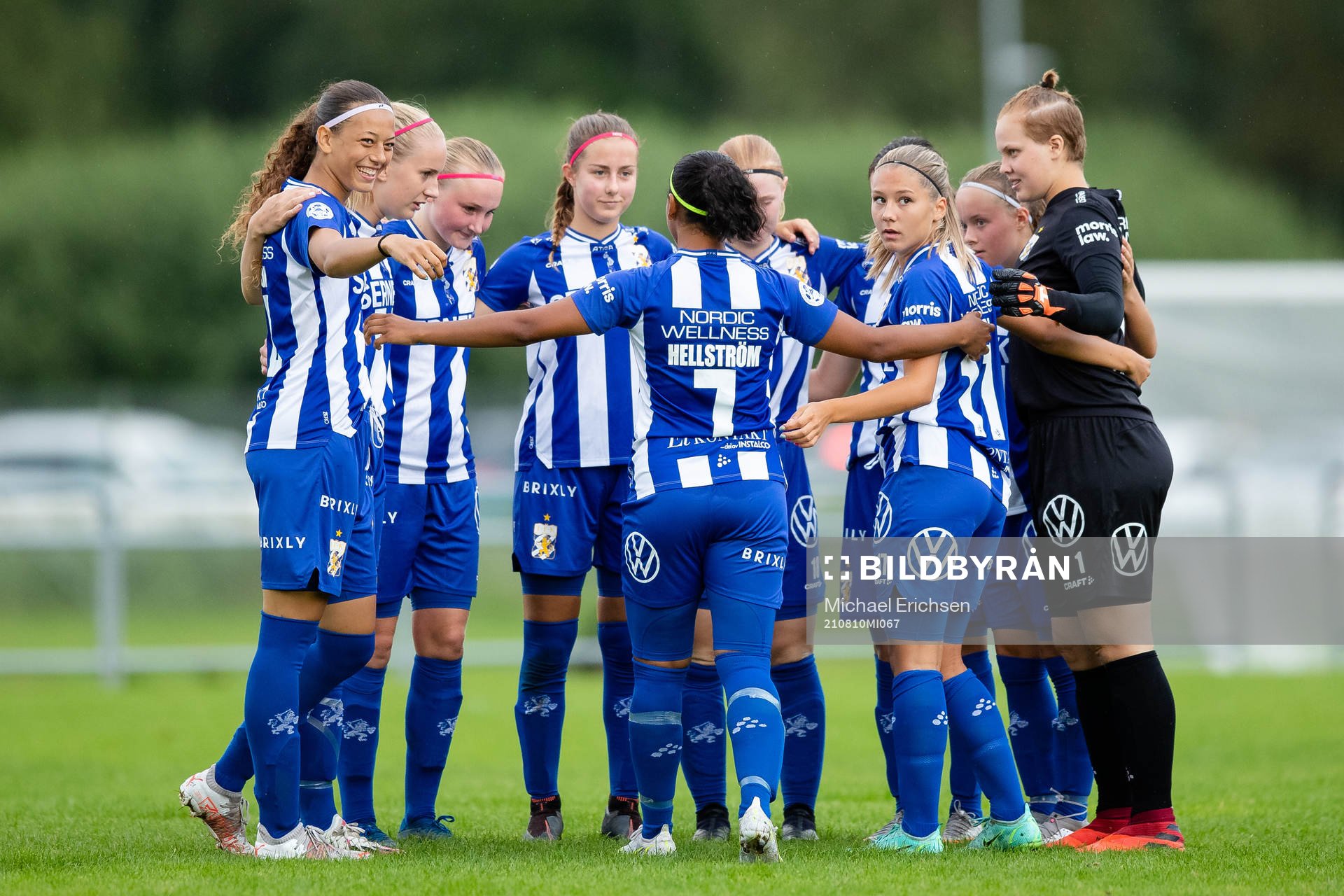 IFK Göteborg samlade innan andra halvlek av