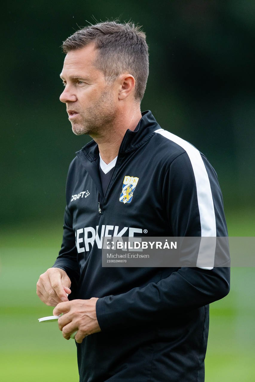 IFK Göteborgs tränare Peter Svanström