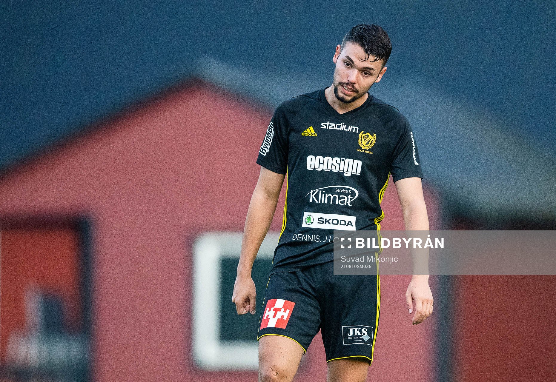 Växjö Norras Denis Nadarevic deppar