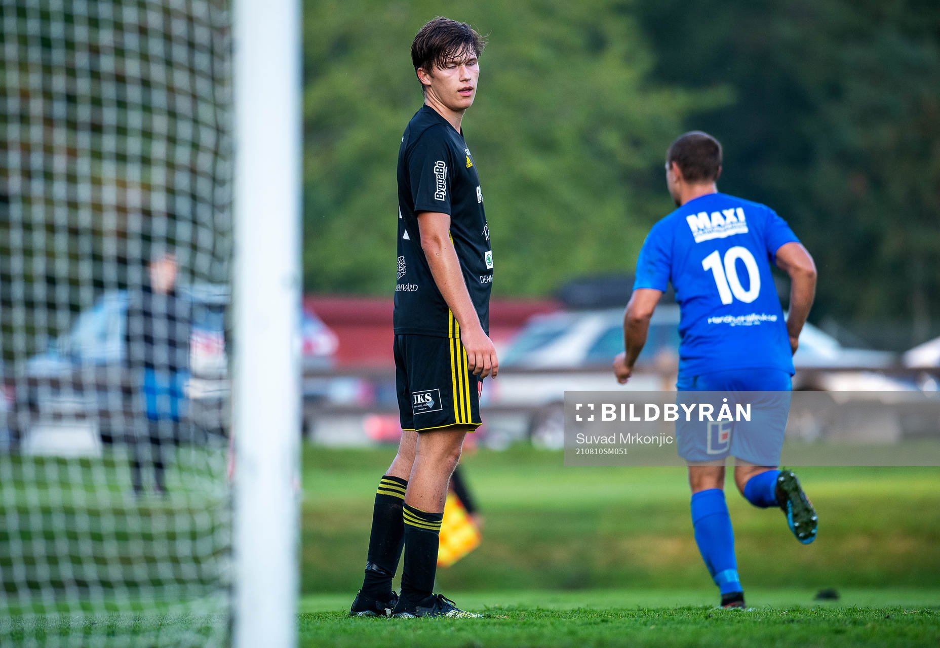 Växjö Norras Robin Hovsby deppar