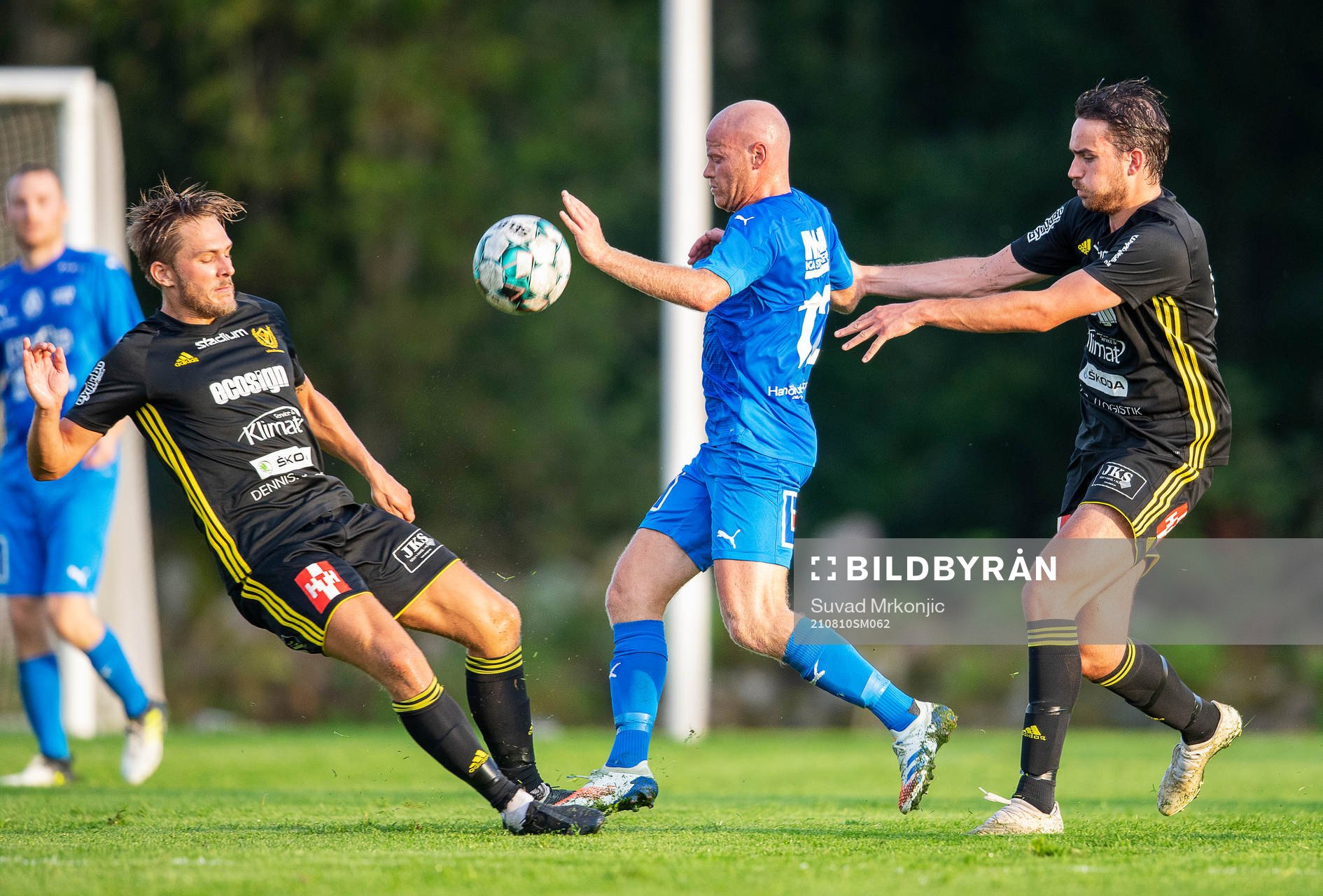 Älmhults Dennis Johansson och Växjö Norras Jesper