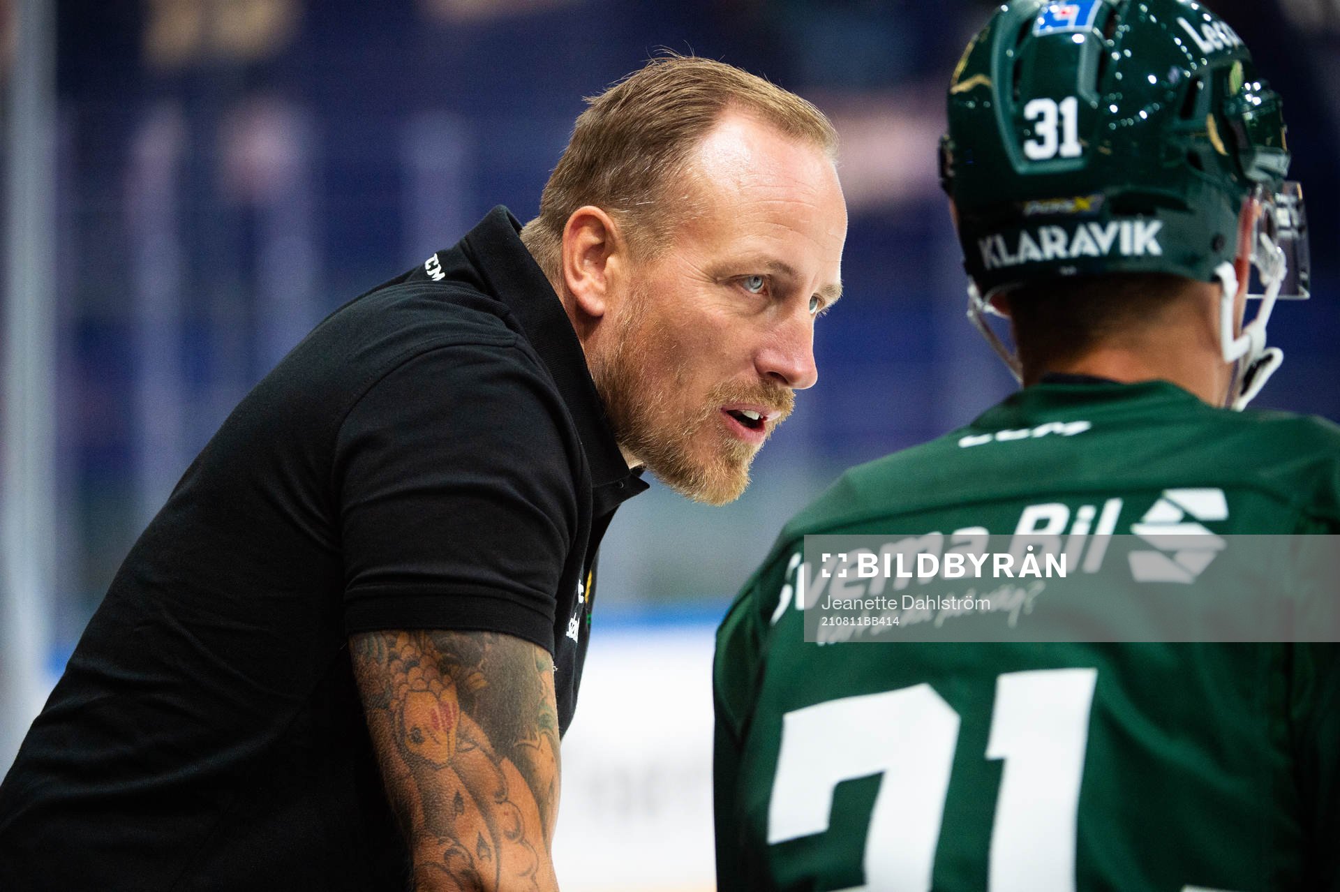 Färjestads Arto Mäntymäki Materialförvaltare