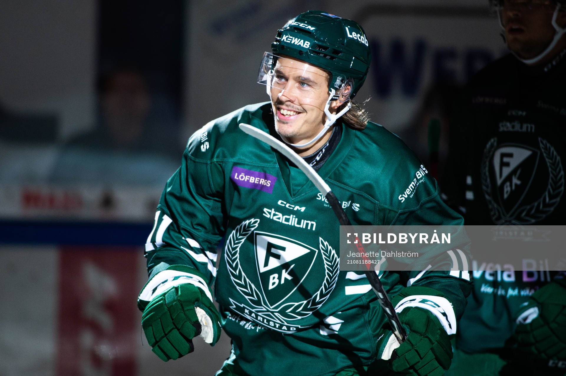 Färjestads Joakim Nygård jublar