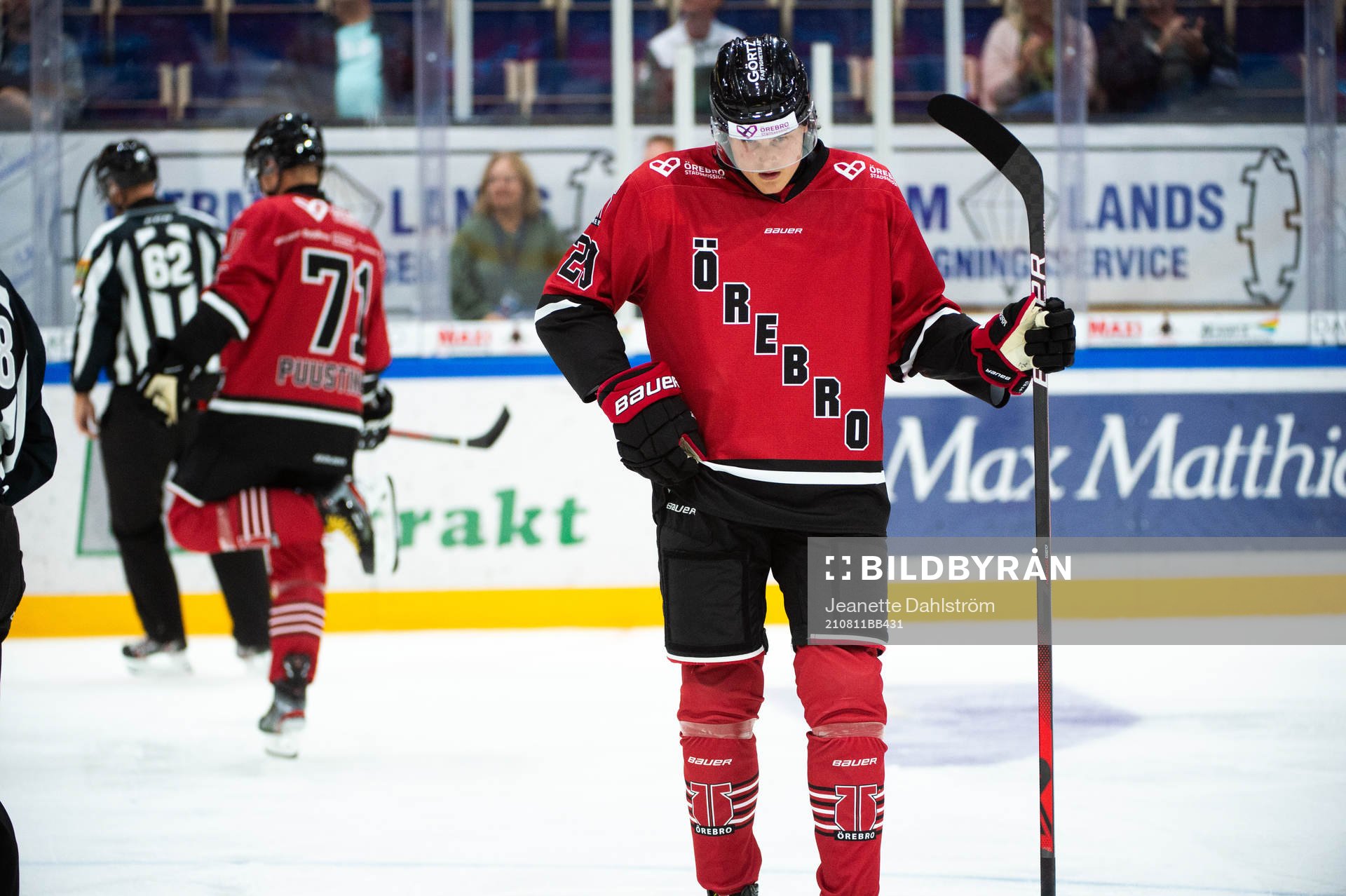 Örebros Milton Oscarson deppar