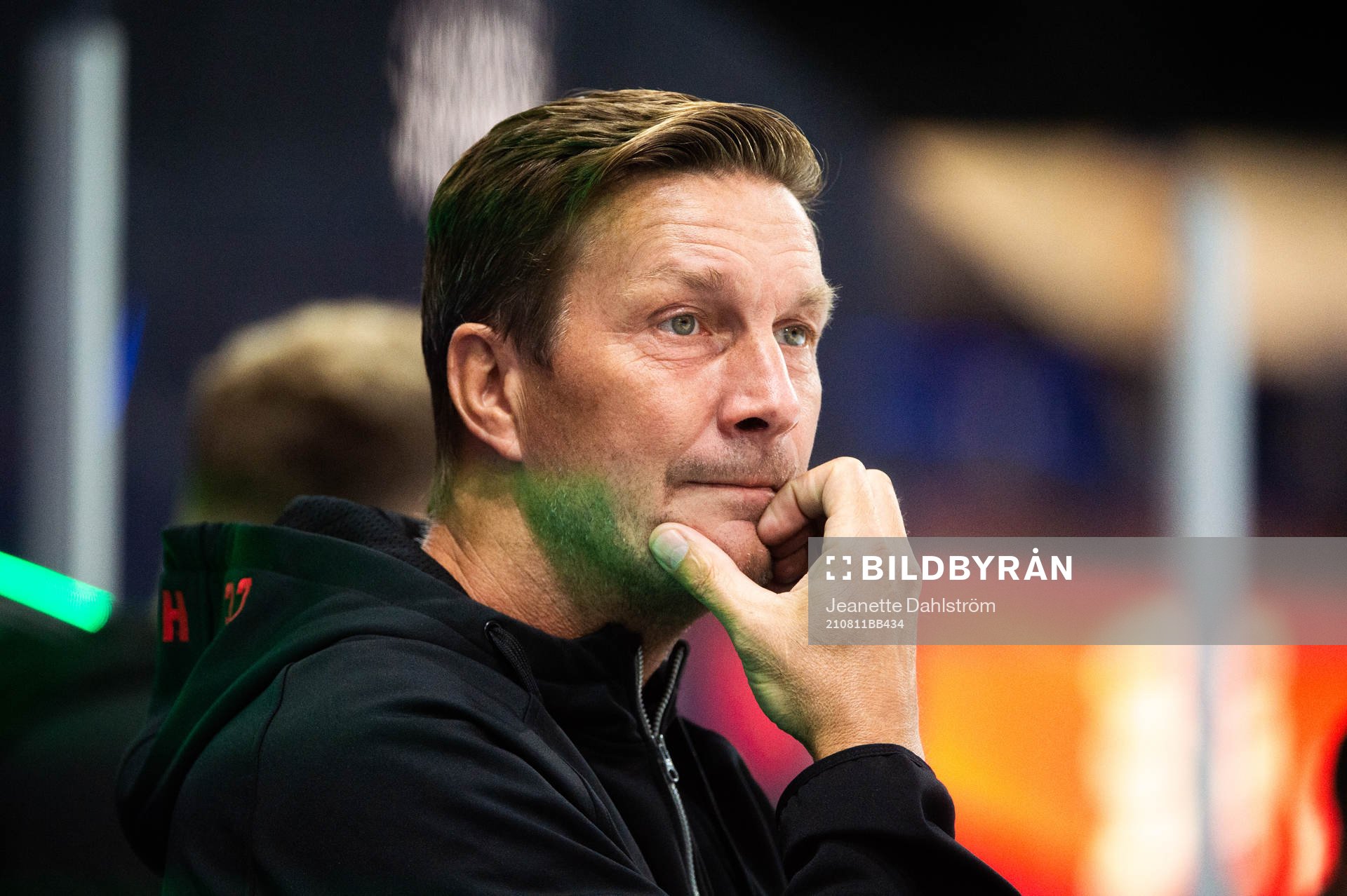 Färjestads Tränare Johan Pennerborn