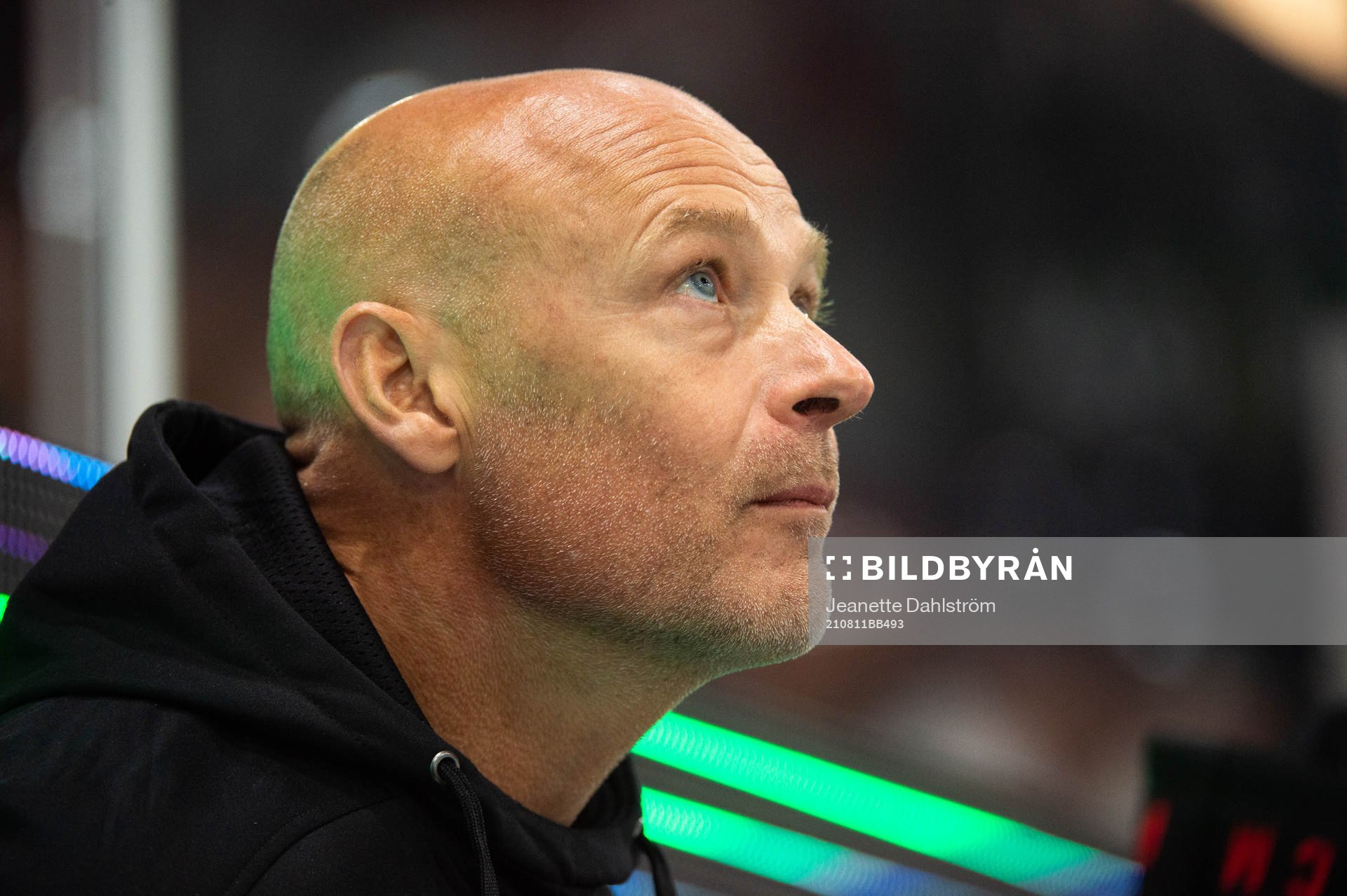 under  träningsmatchen mellan Färjestad och Örebro
