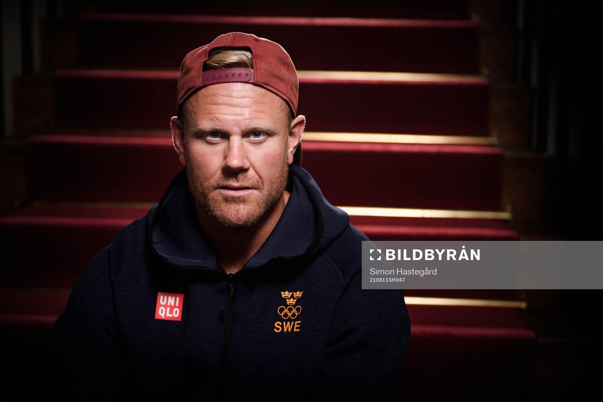 Patric Hörnqvist poses for a portrait