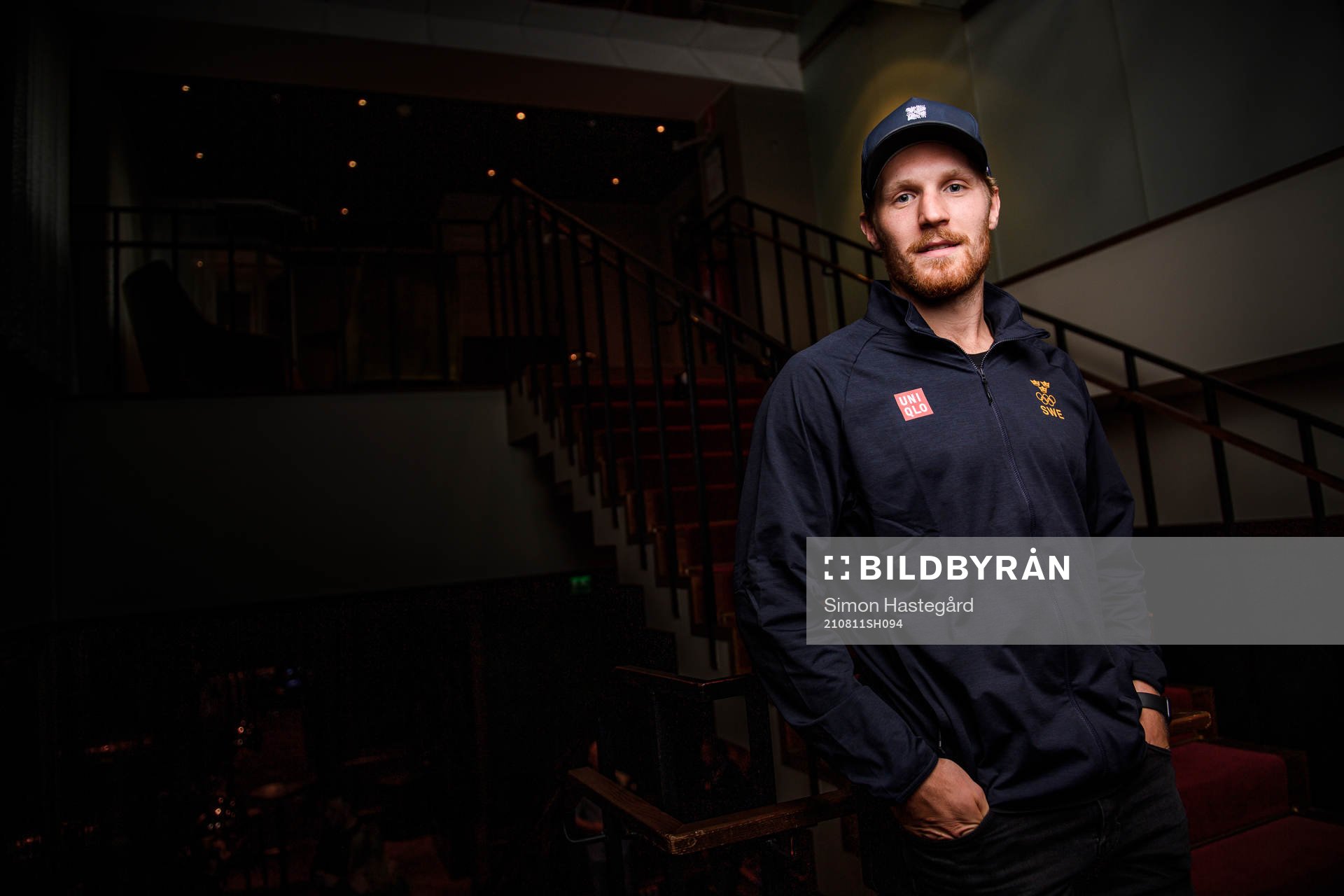 Gabriel Landeskog poses for a portrait