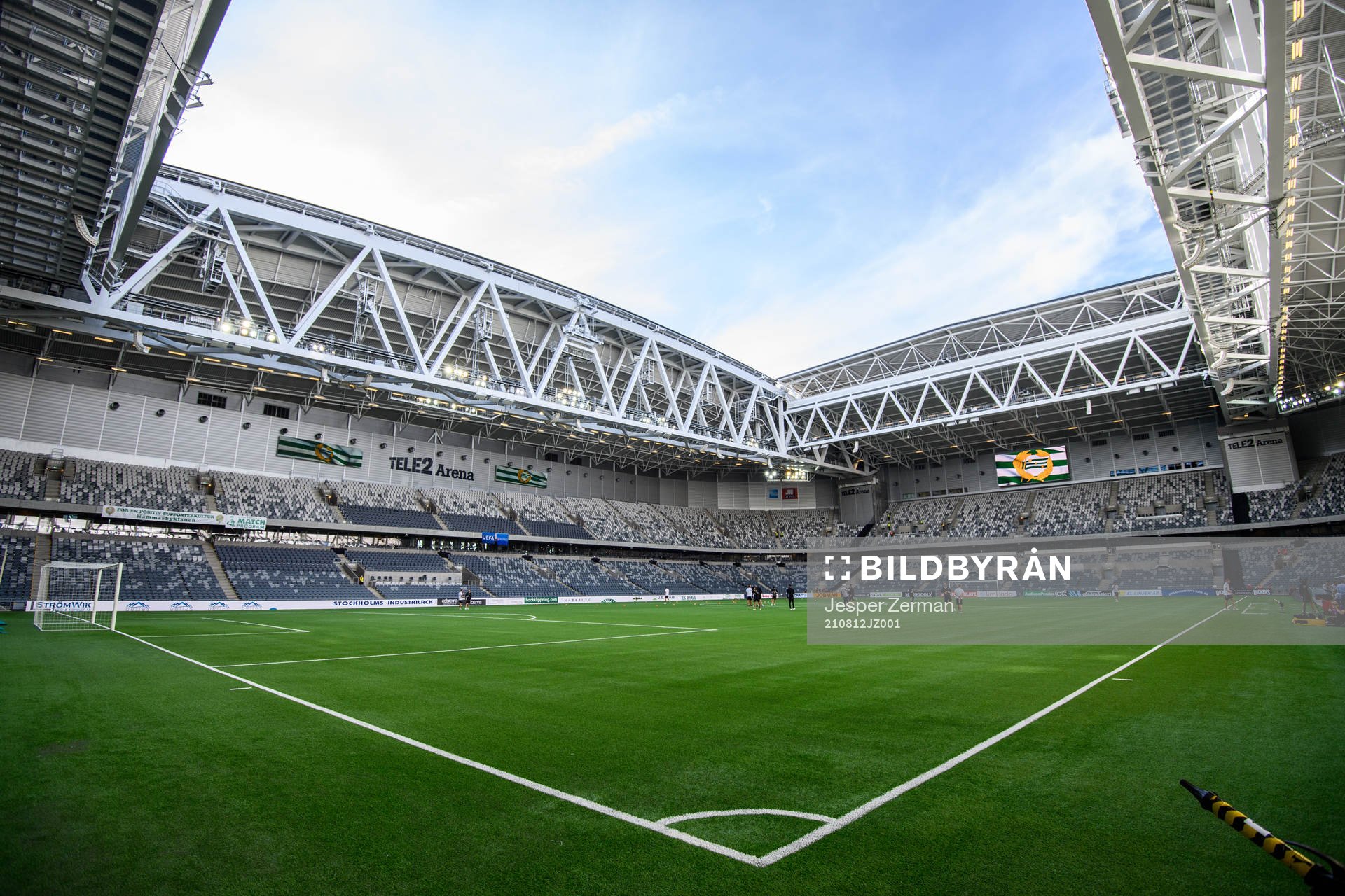 Interior view of Tele2 Arena