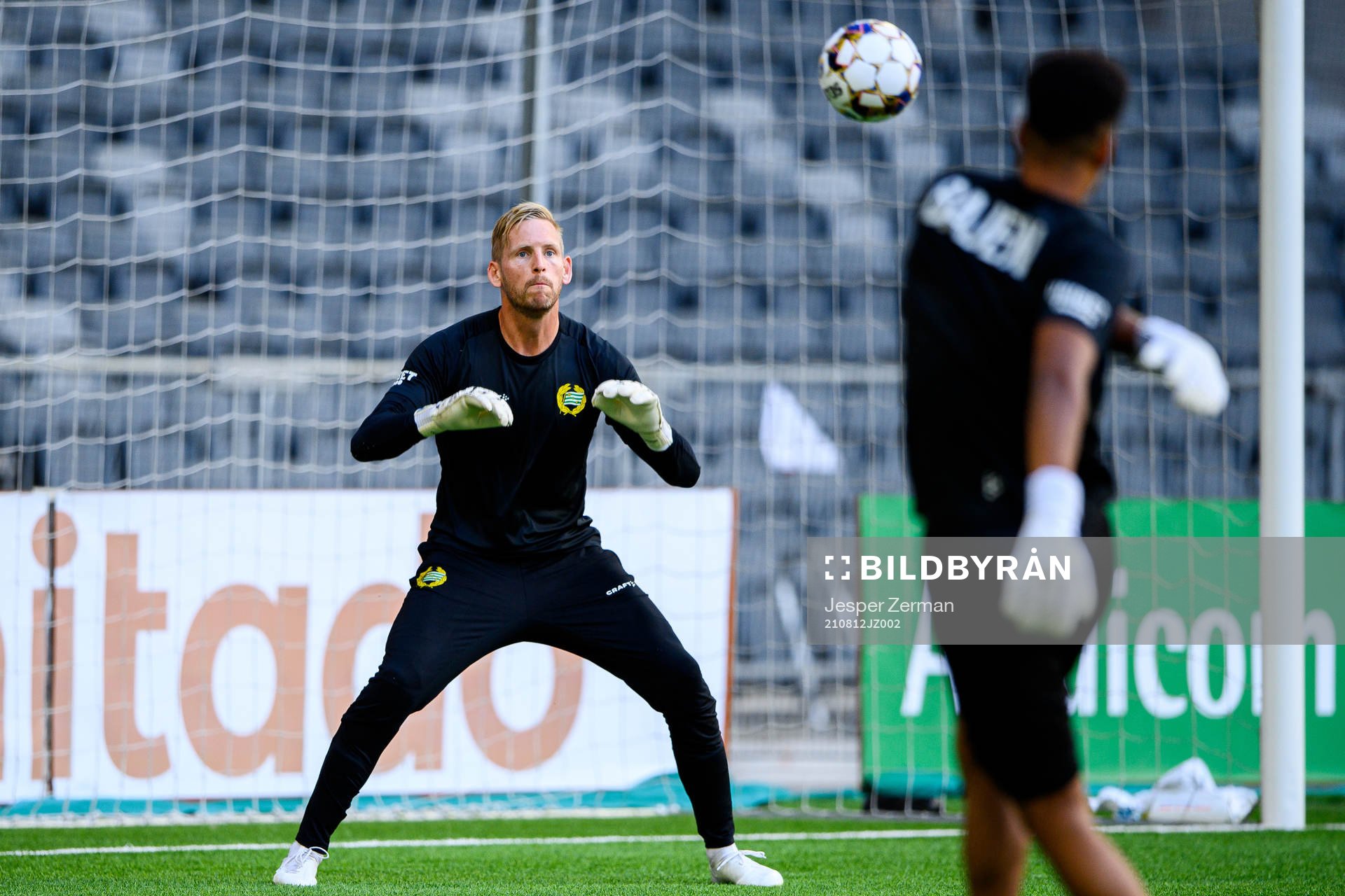 Goalkeeper David Ousted of Hammarby