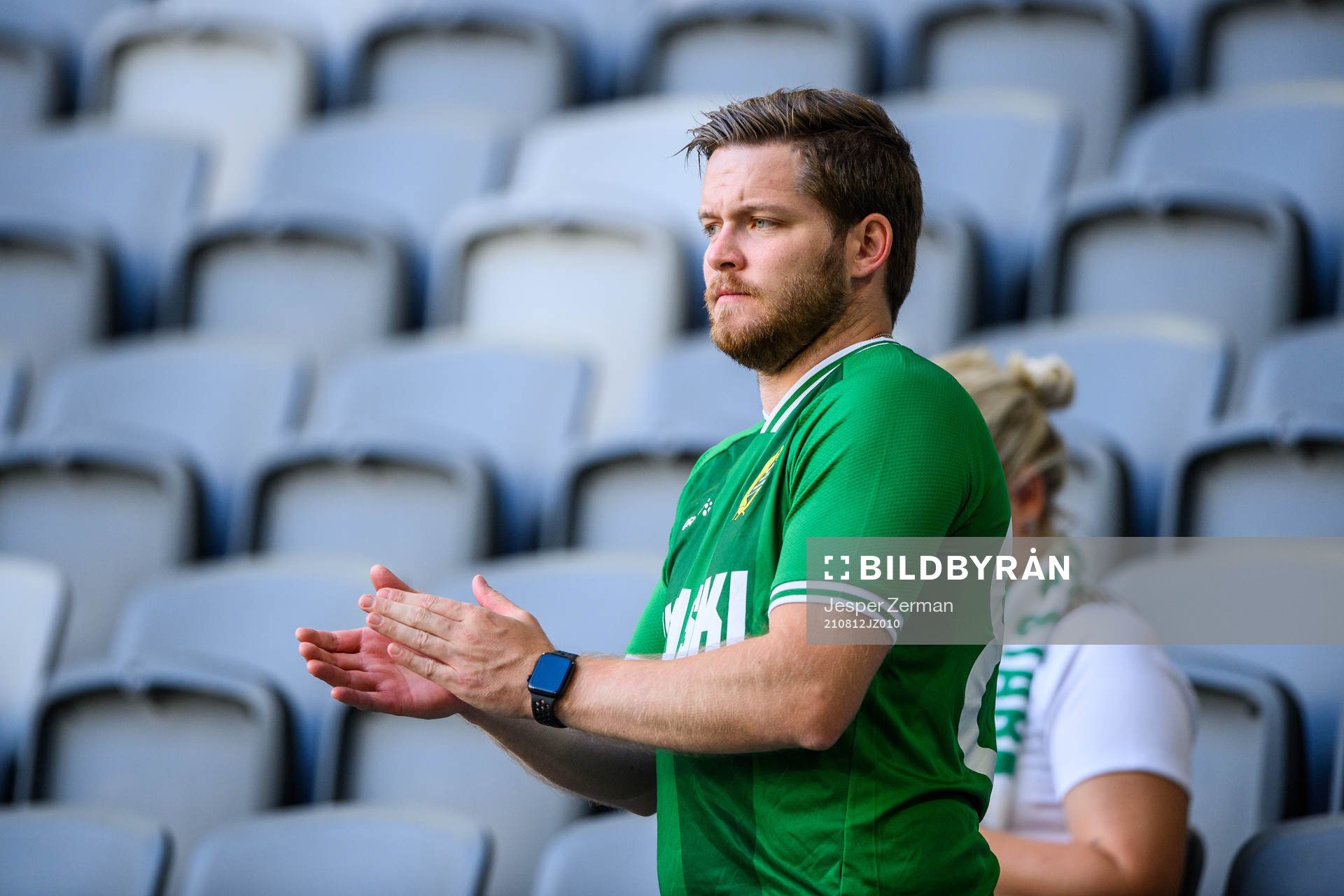 A supporter of Hammarby