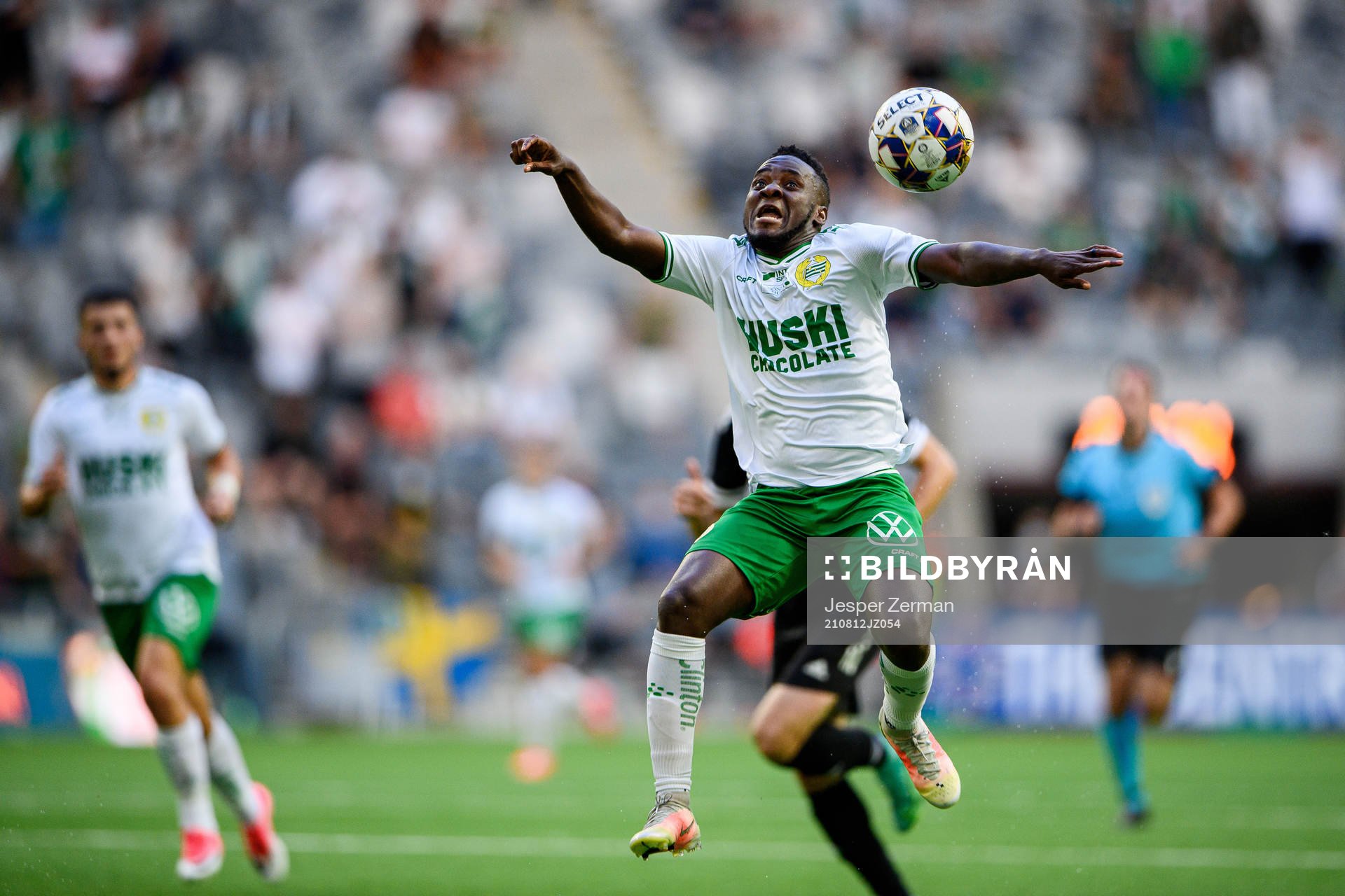David Accam of Hammarby