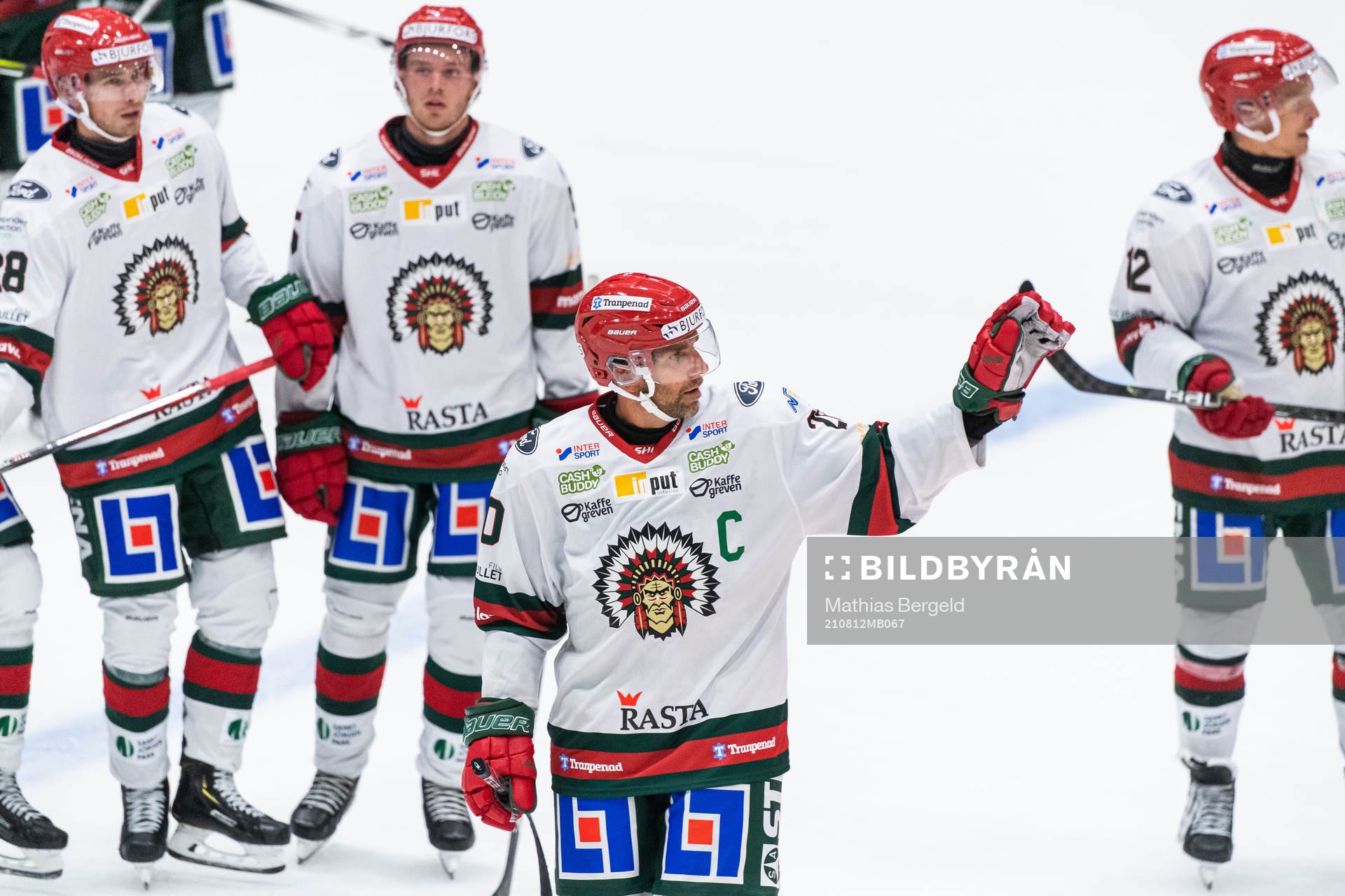 Frölundas Joel Lundqvist tackar publiken