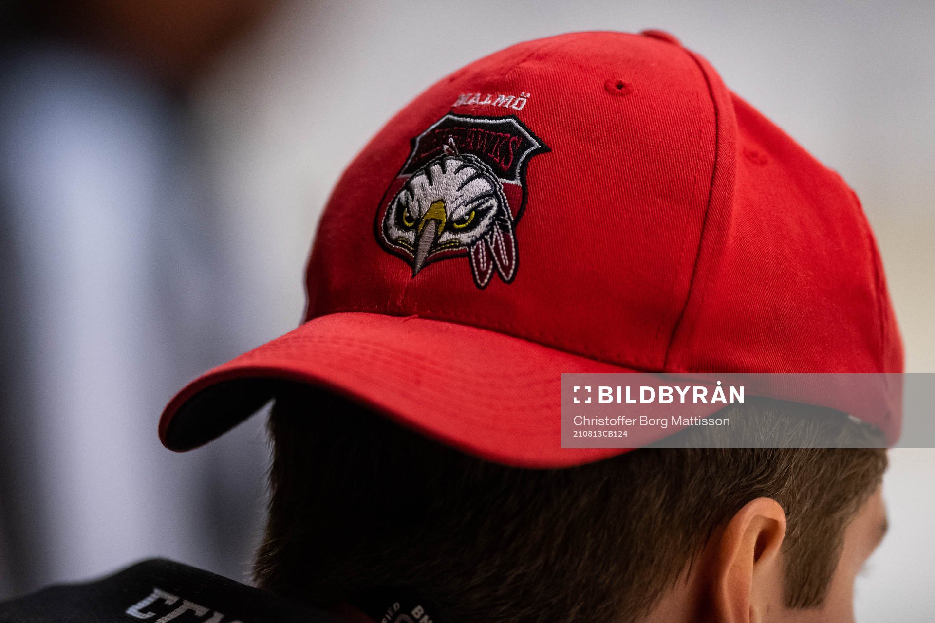 En Malmö Redhawks-keps