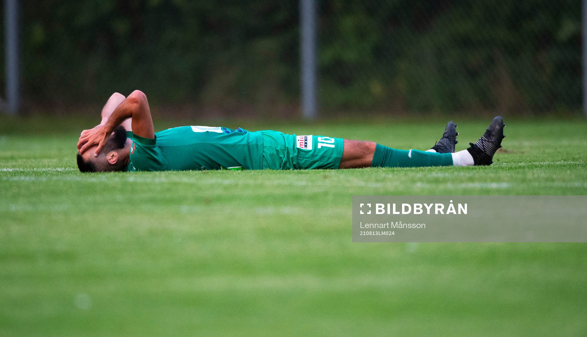 BK Olympic deppar i matchen i division 2 mellan BK Olympic