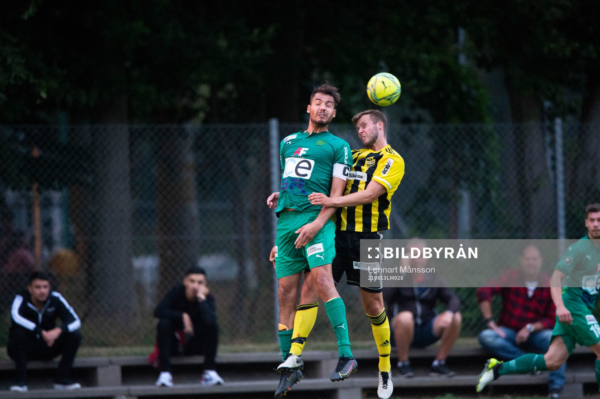 IFK Hässleholms Marcus Thuvesson i matchen i division 2