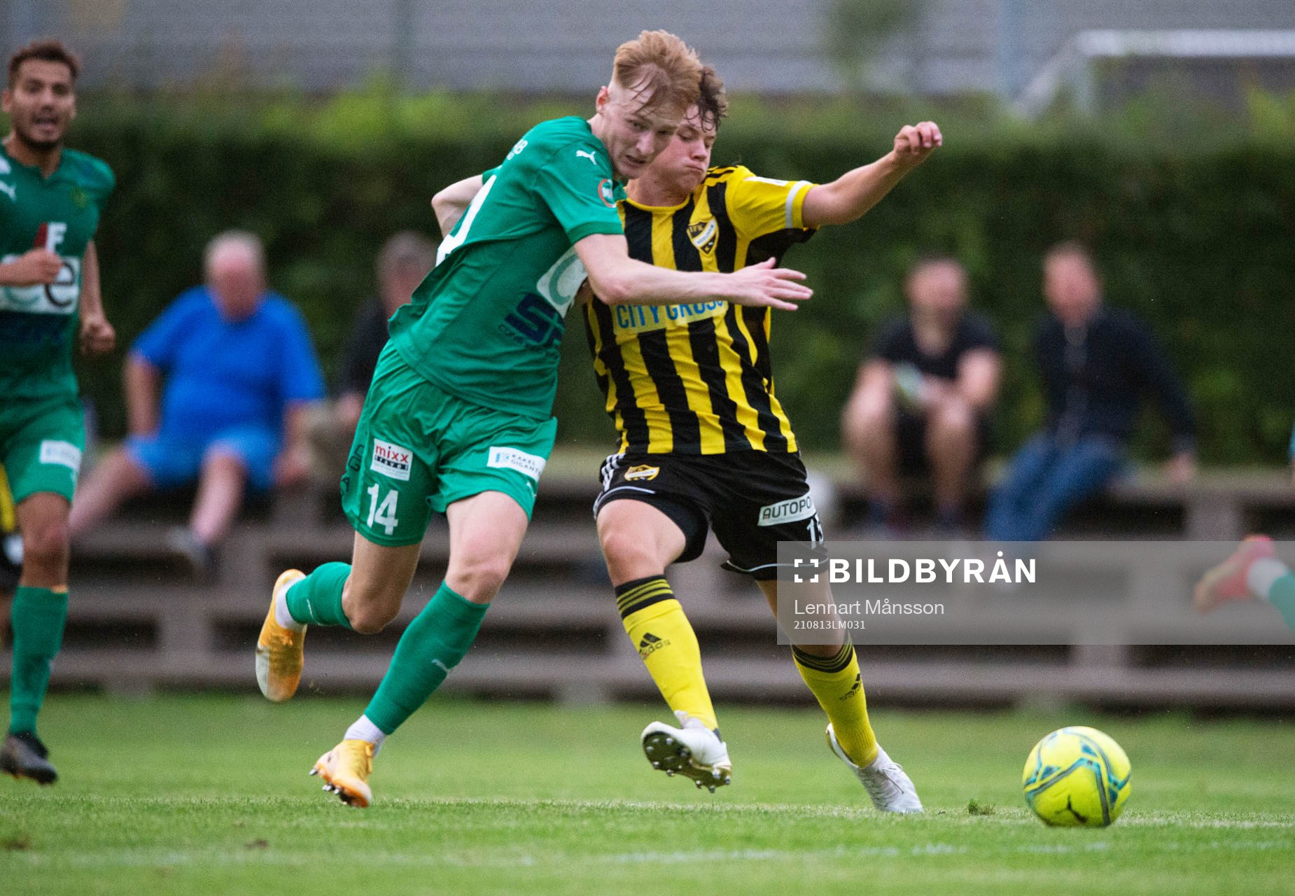 IFK Hässleholms Max Nilsson i matchen i division 2 mellan