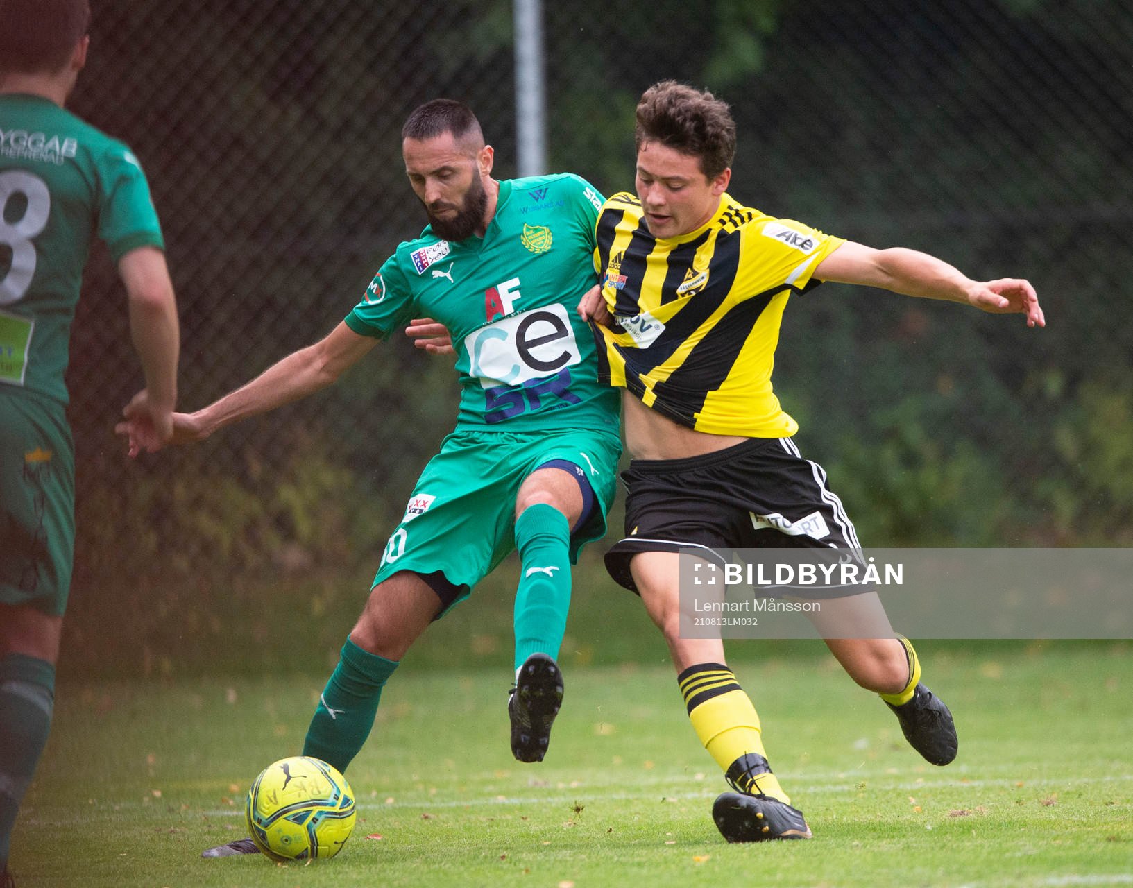 IFK Hässleholms Isak Orajärvi i matchen i division 2