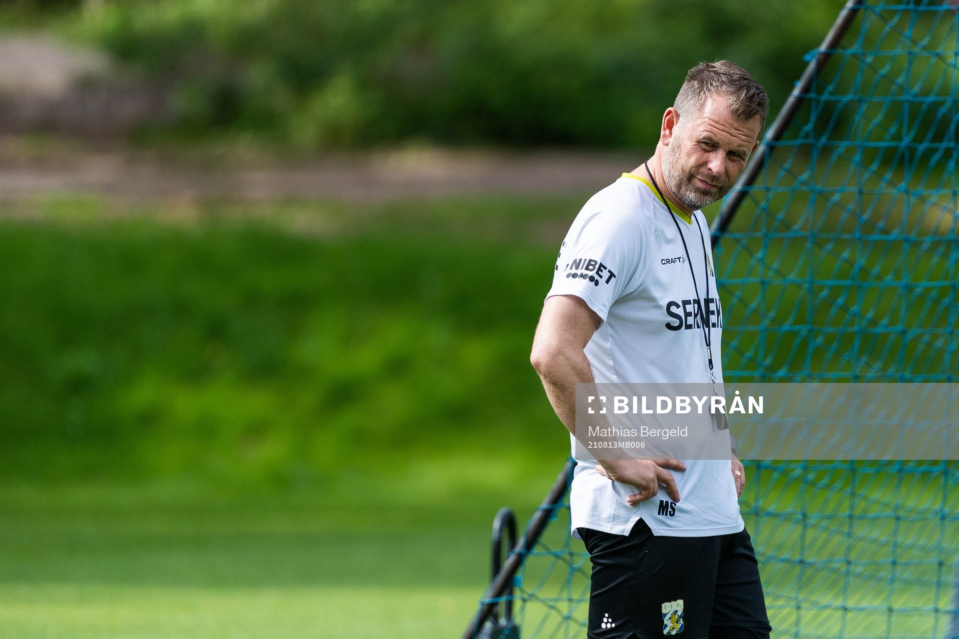 Tränare Mikael Stahre