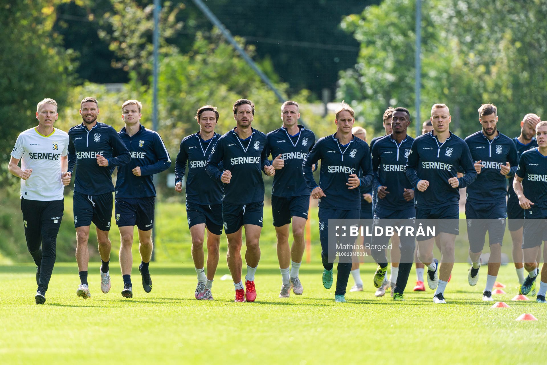Marcus Berg, Simon Thern, Gustav Svensson, Calle Johansson,