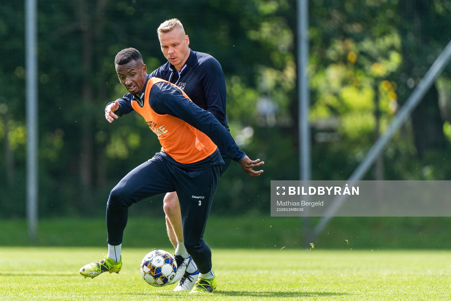 Bernardo Vilar och Kolbeinn Sigthorsson